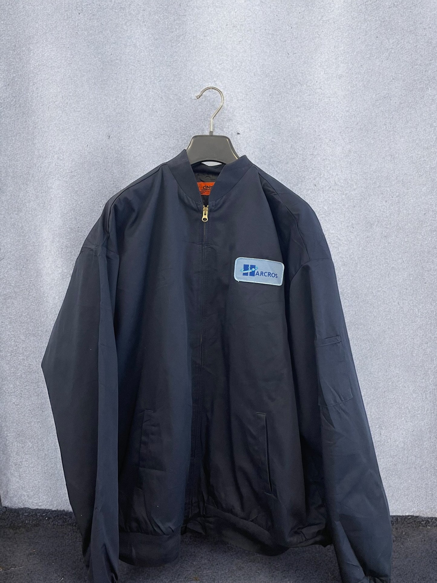 Vintage Bomber Jacket - Navy - XXL