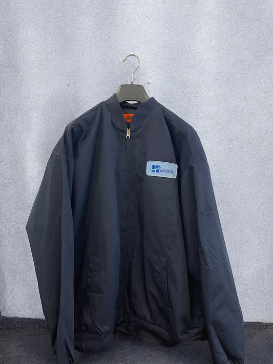 Vintage Bomber Jacket - Navy - XXL