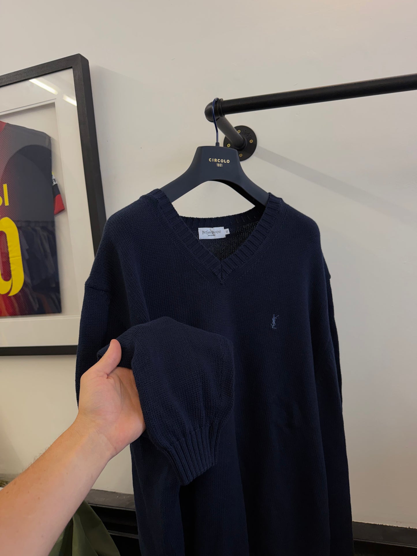Vintage YSL Knit Jumper (XL)