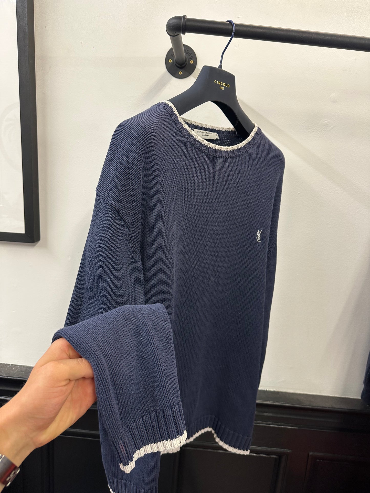 Vintage YSL Knit Jumper (XL)