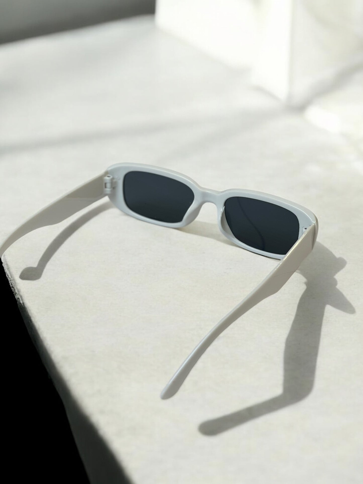 Y2K White Sunglasses