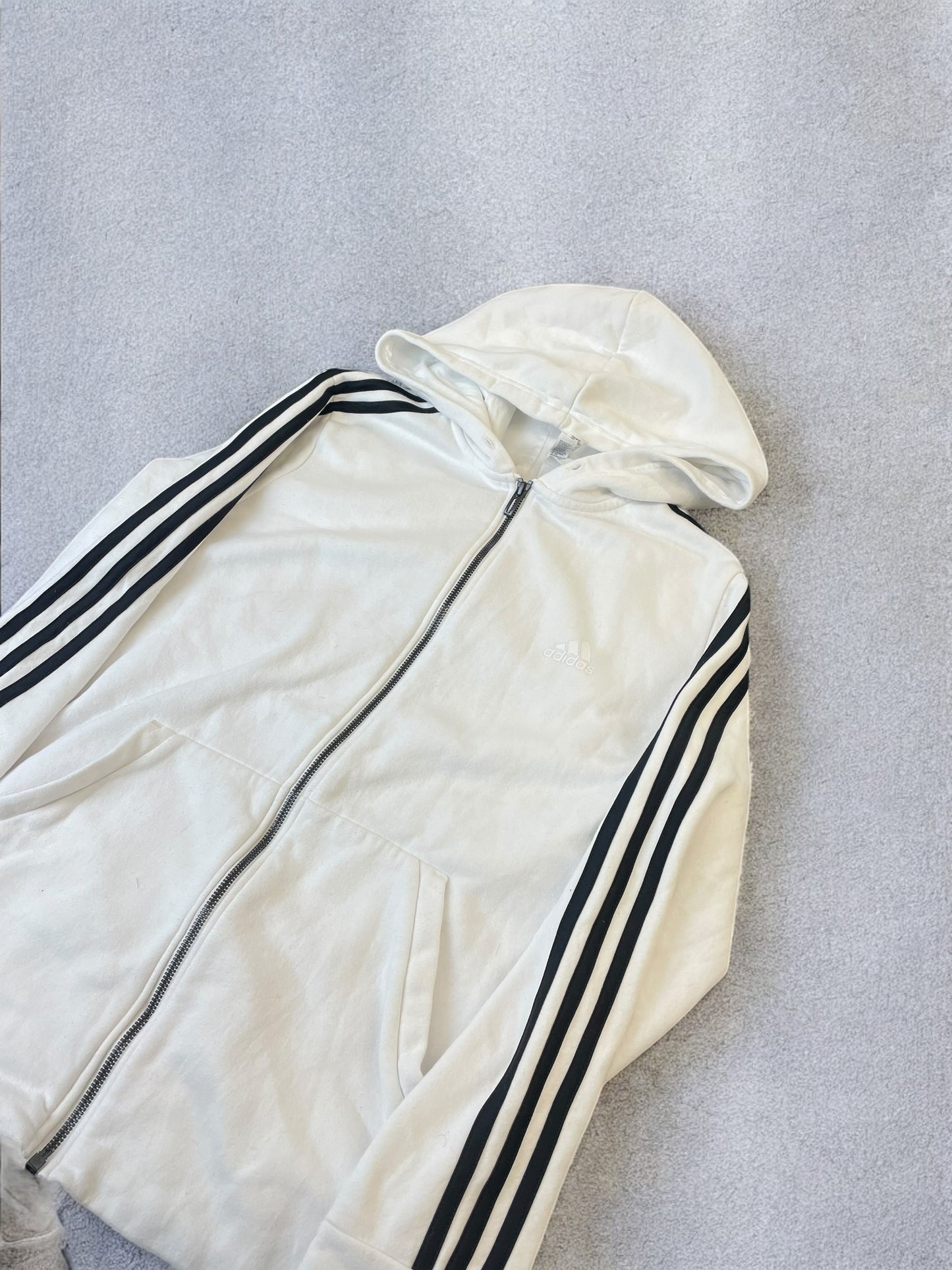 Adidas 3 Stripe Hoodie (L)