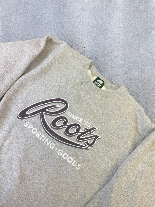 Vintage Roots Jumper - Grey - L