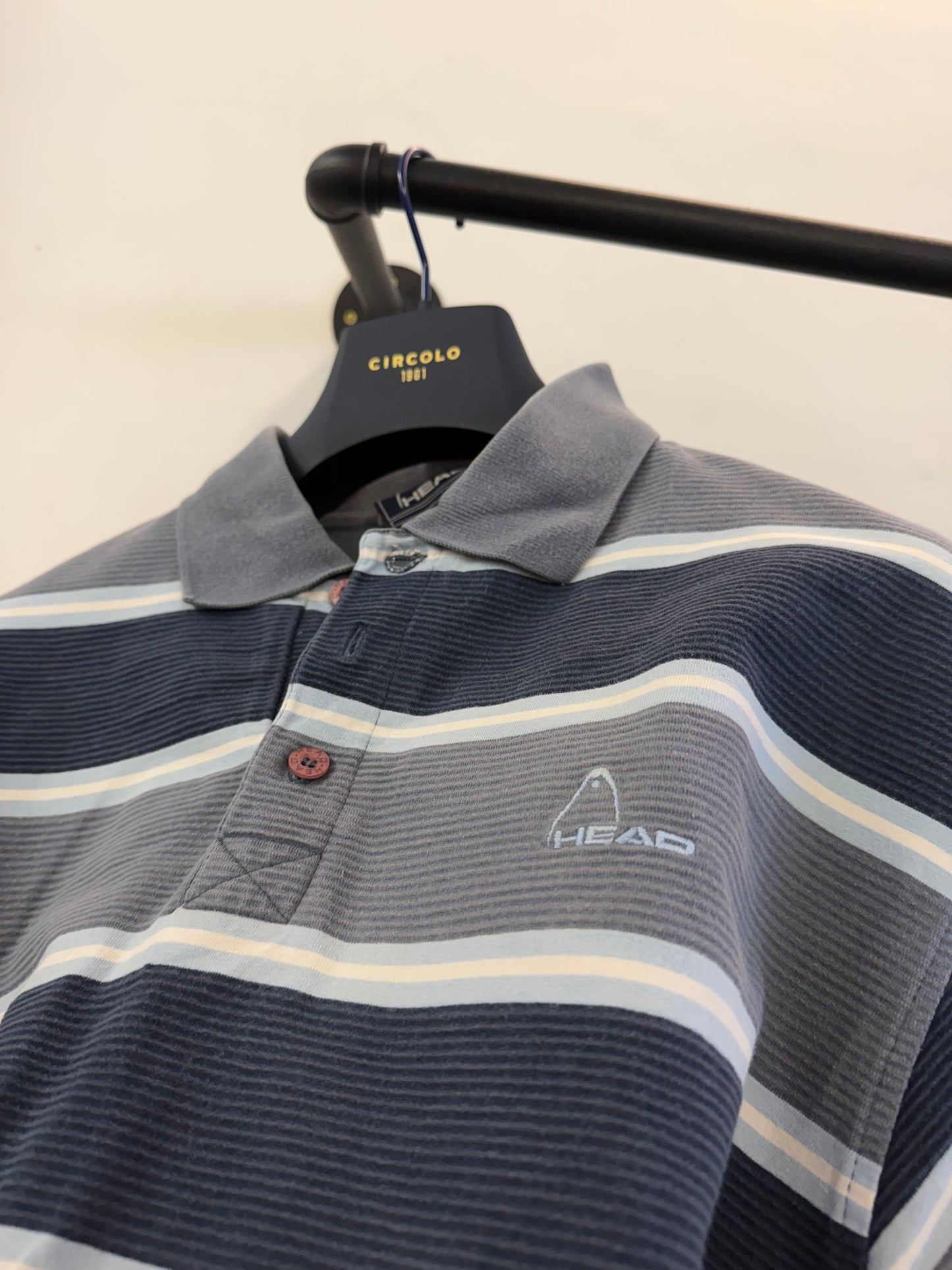 Retro Head Polo top (L)