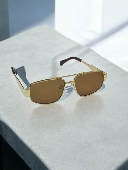 Y2K Gold Sunglasses