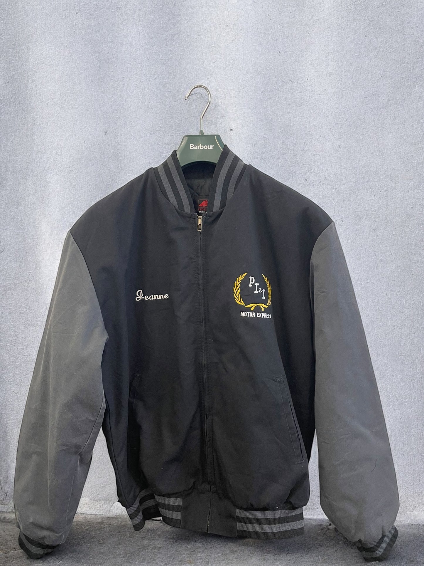 Vintage Bomber Jacket - Black - L