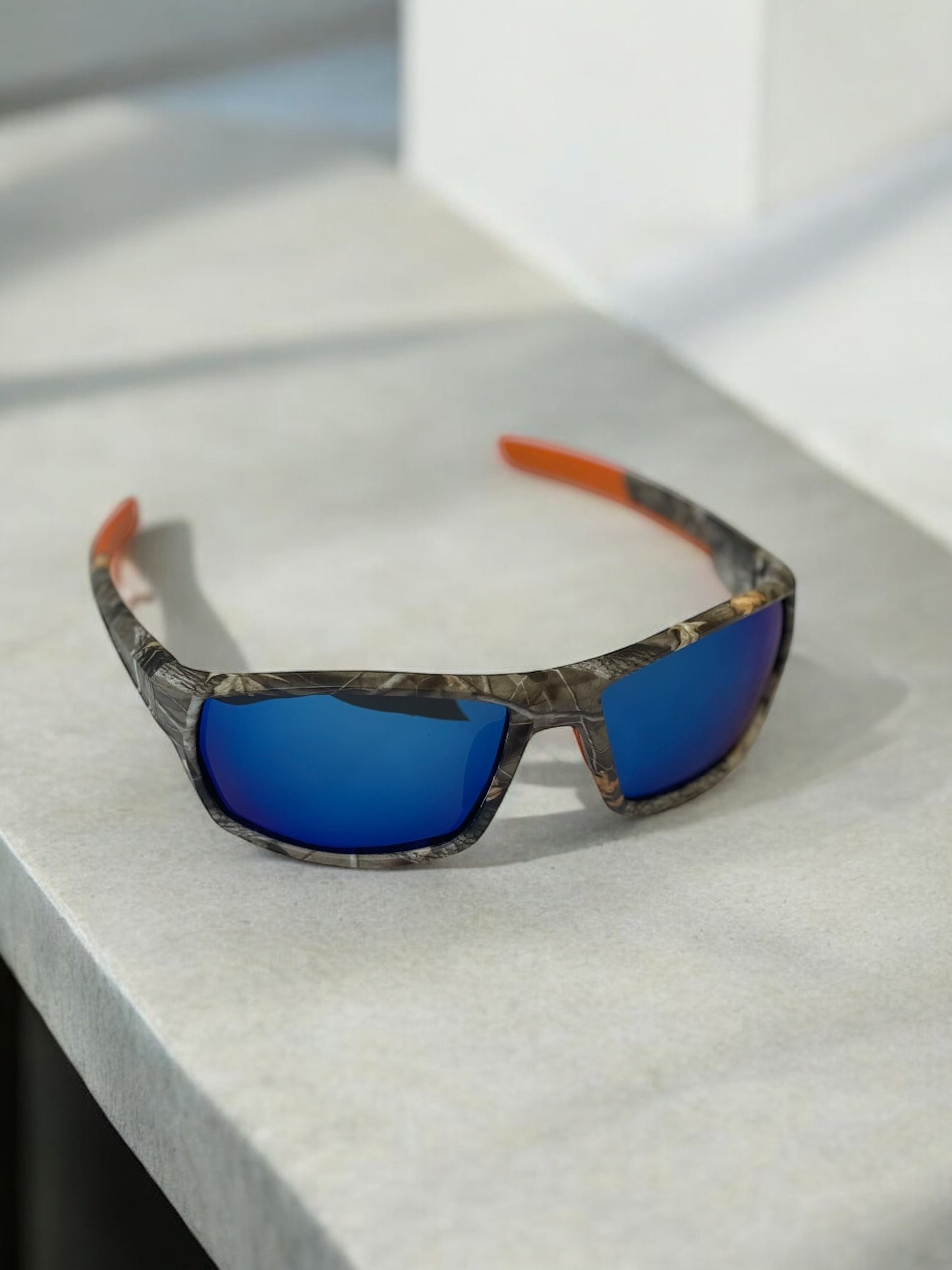Y2K Camo Chrome Sunglasses