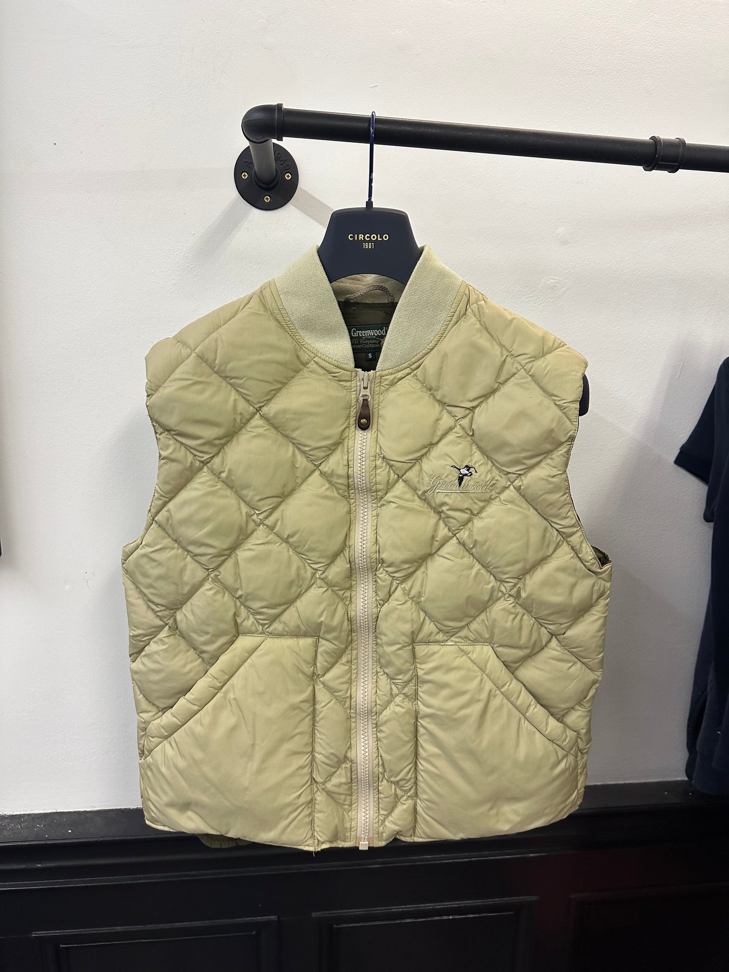 Retro Greenwood Gilet (S)