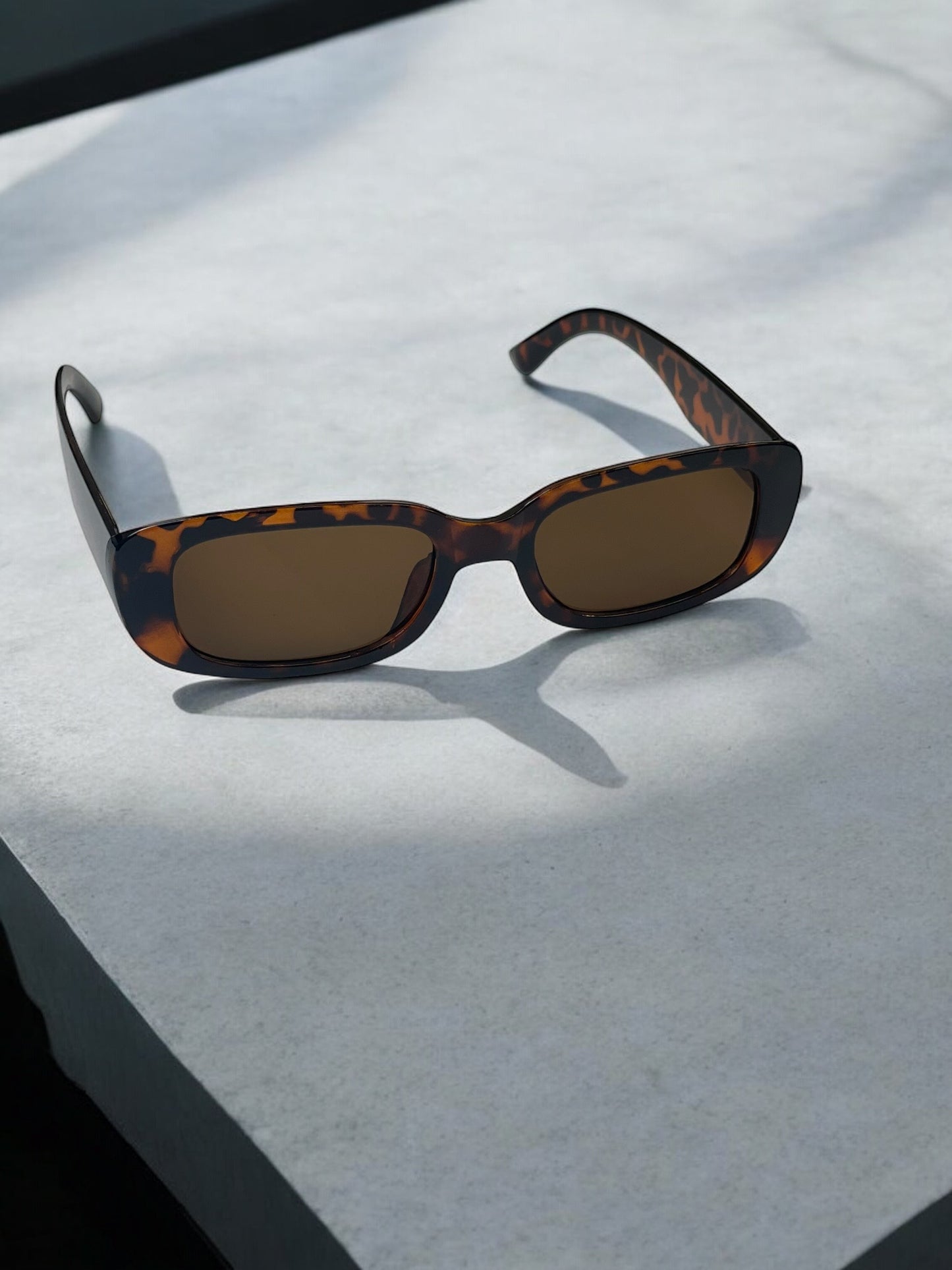 Y2K Leopard Print Sunglasses