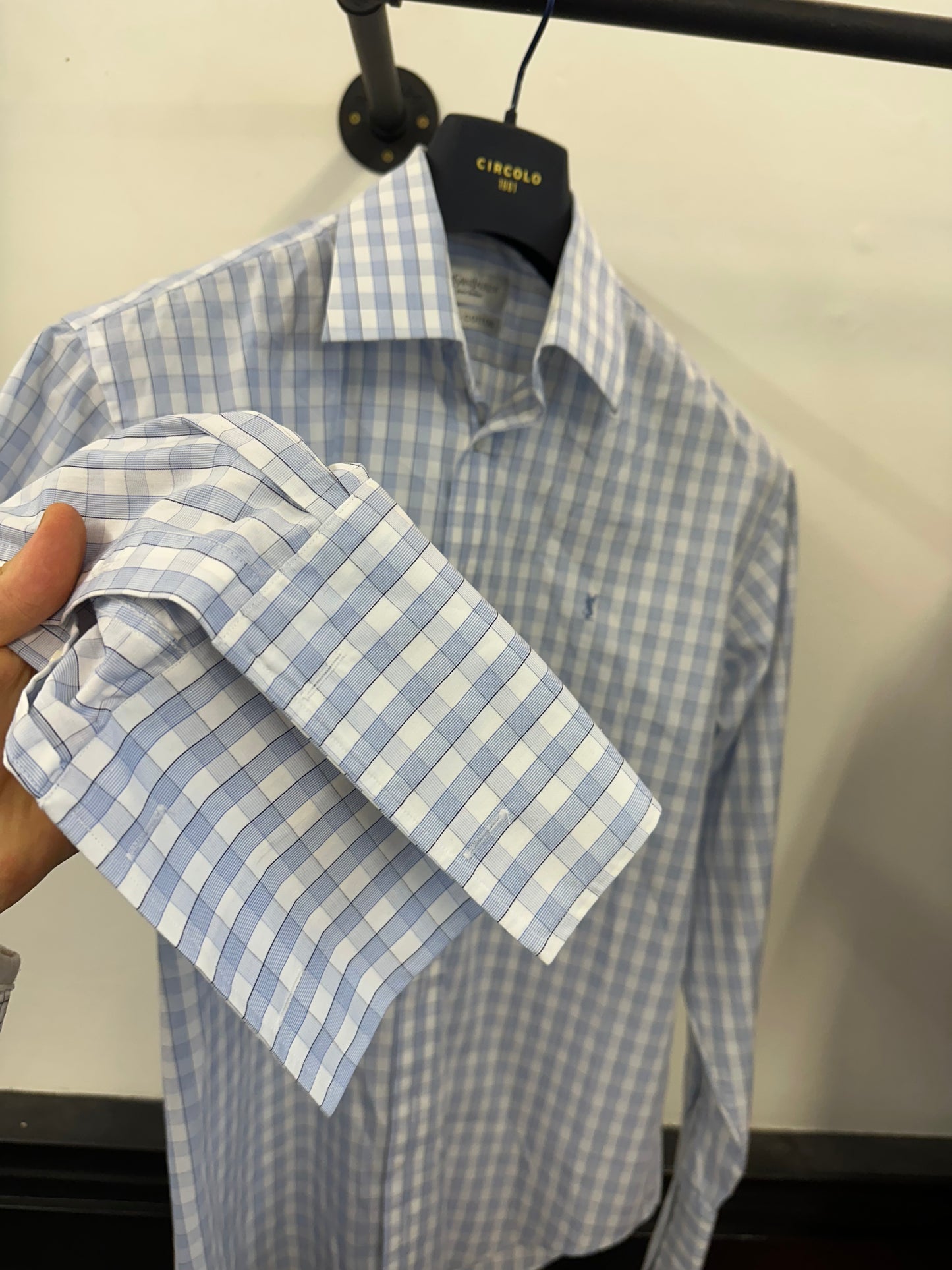 Vintage YSL Dress Shirt (M)