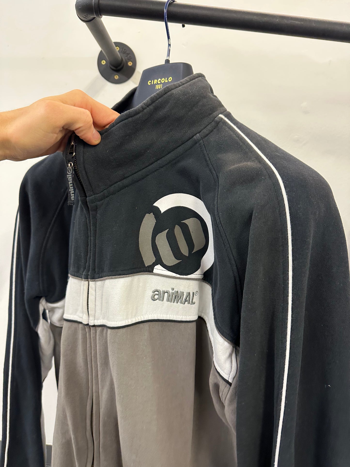 Animal Zip Through Jumper (XXL)