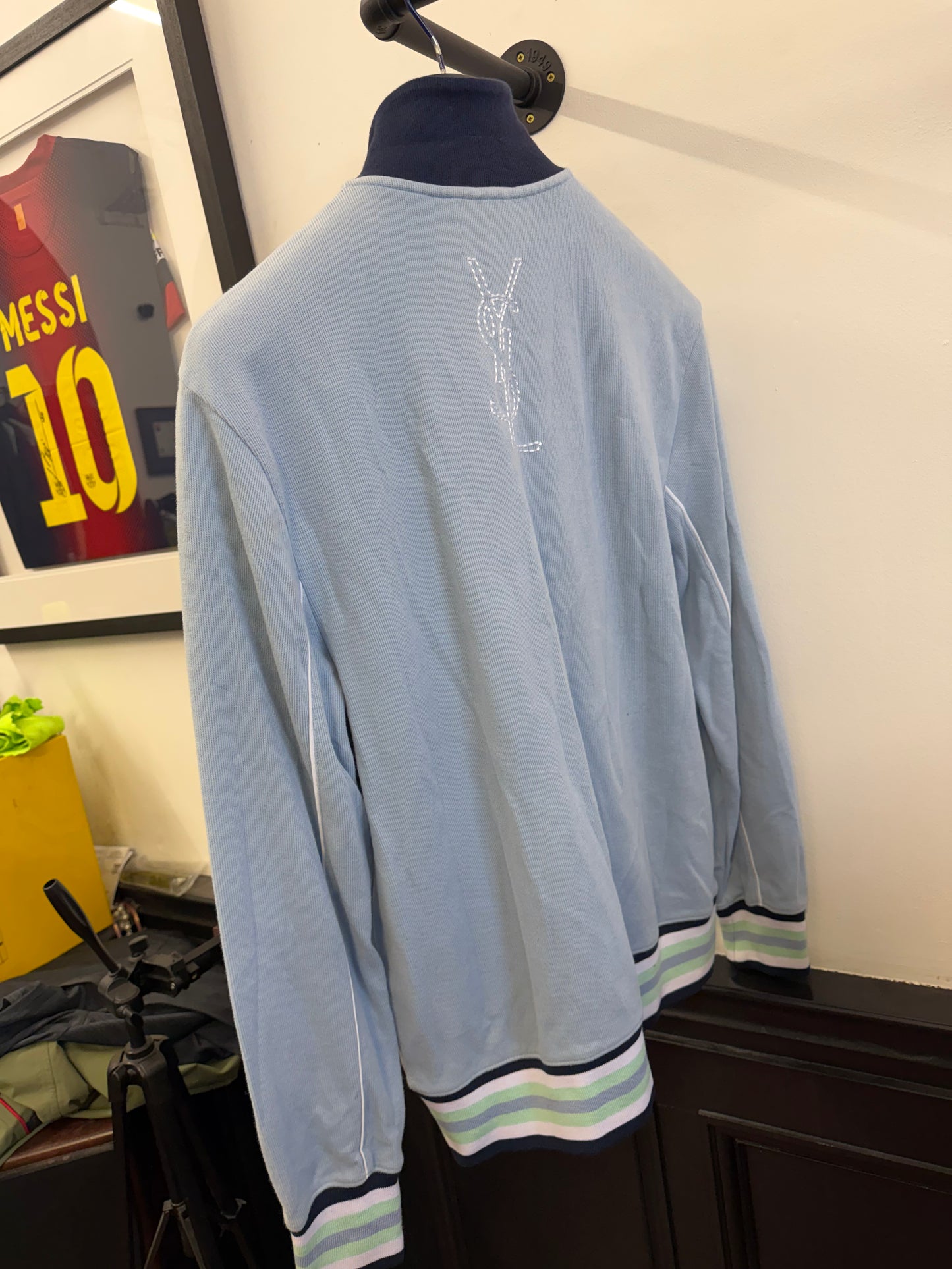 Vintage YSL Zip Through Jumper (L)