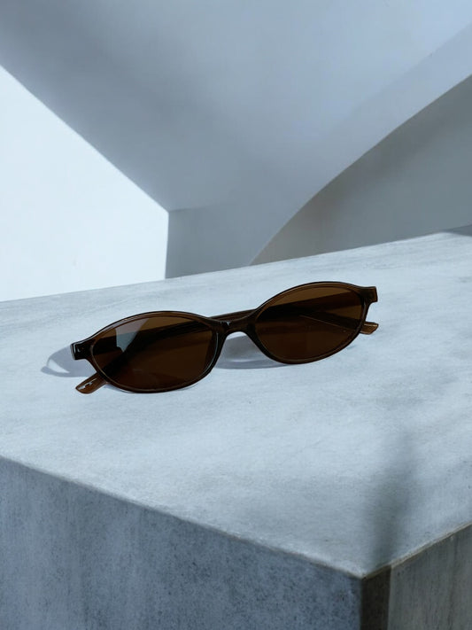Y2K Brown Sunglasses