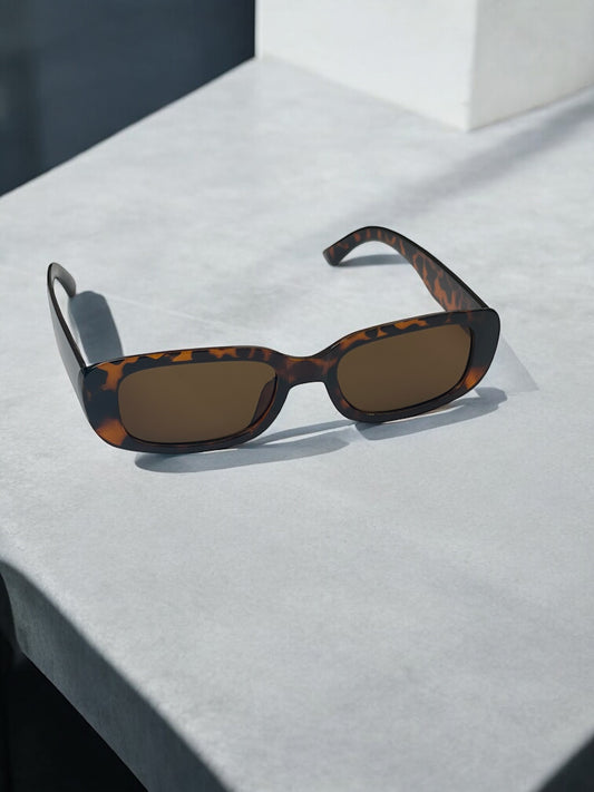 Y2K Leopard Print Sunglasses