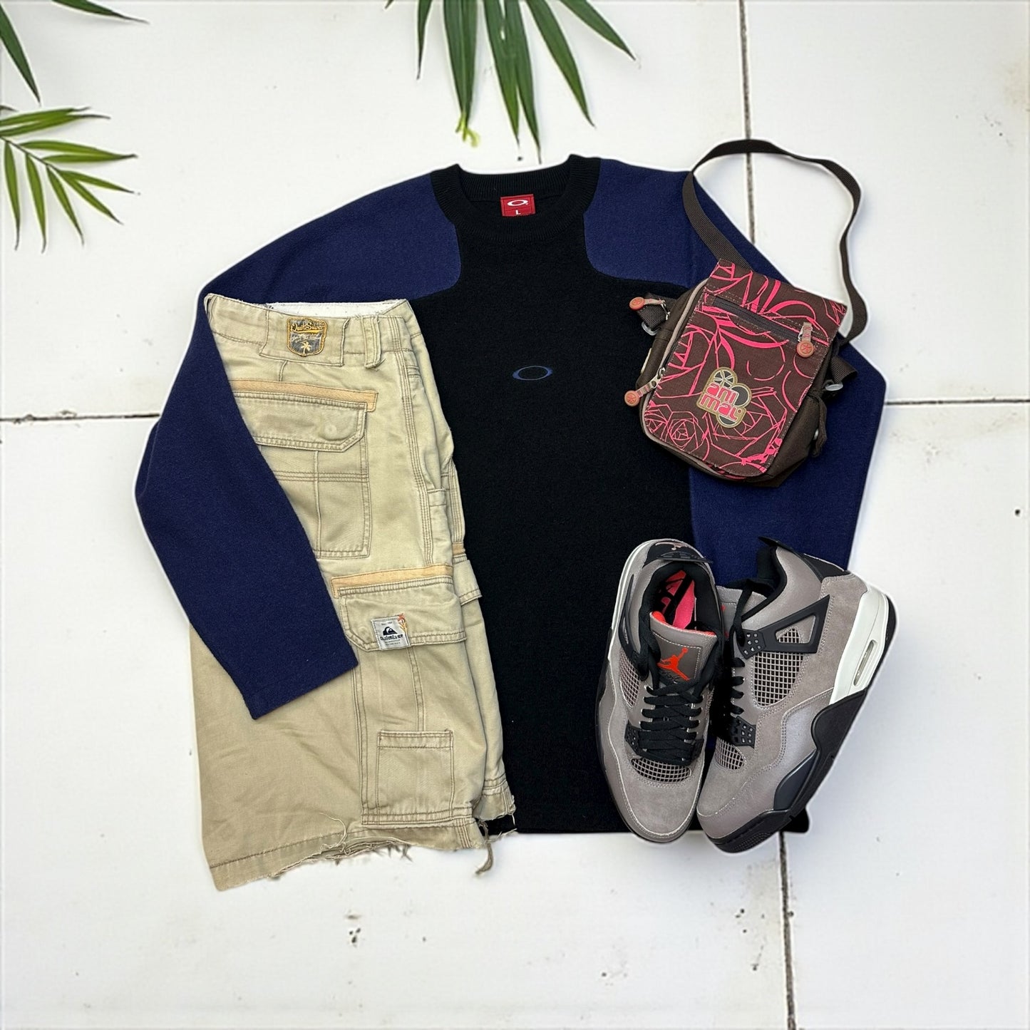 Y2K Oakley Wool Jumper (L)