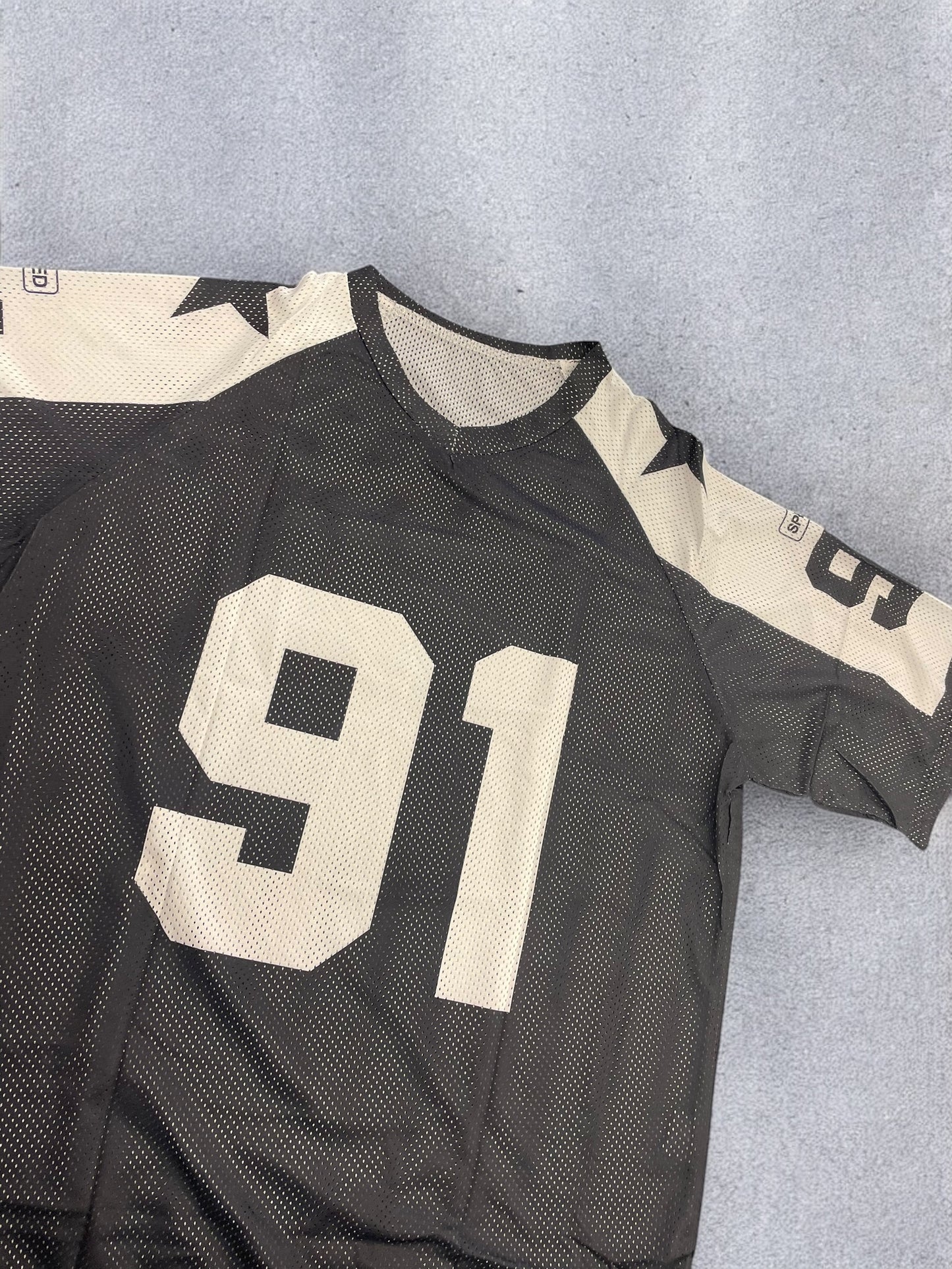 Black Mesh Jersey (L)