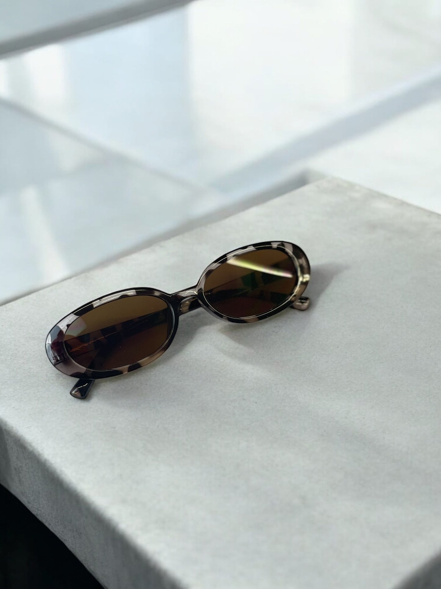 Y2K Cow Print Sunglasses