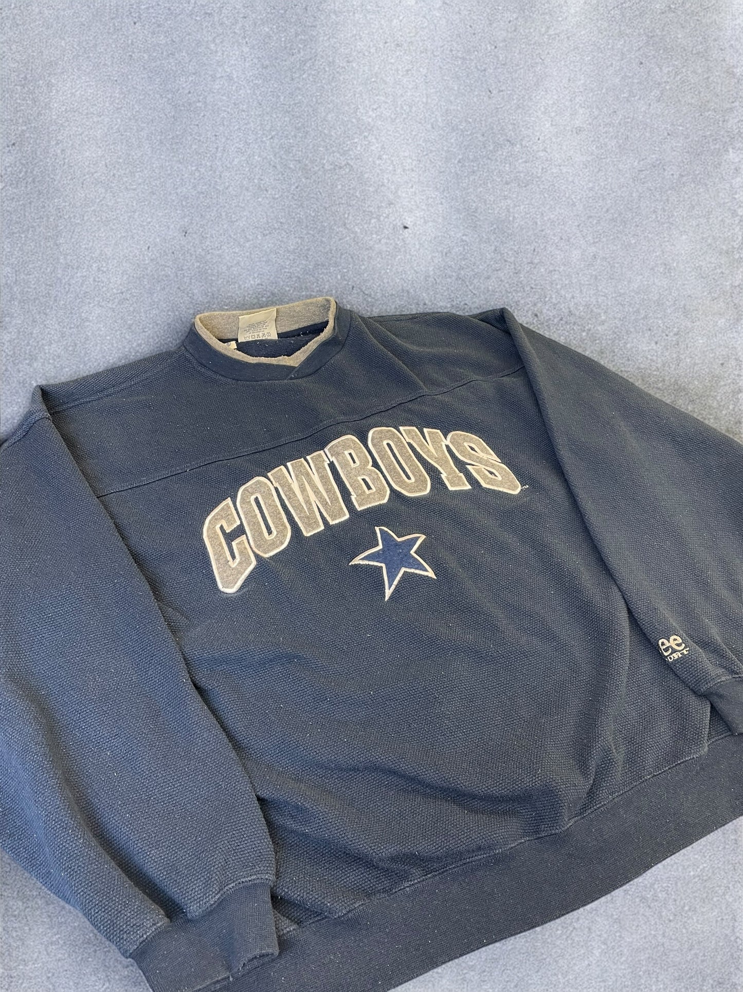 Vintage Cowboys Jumper - Navy - XL