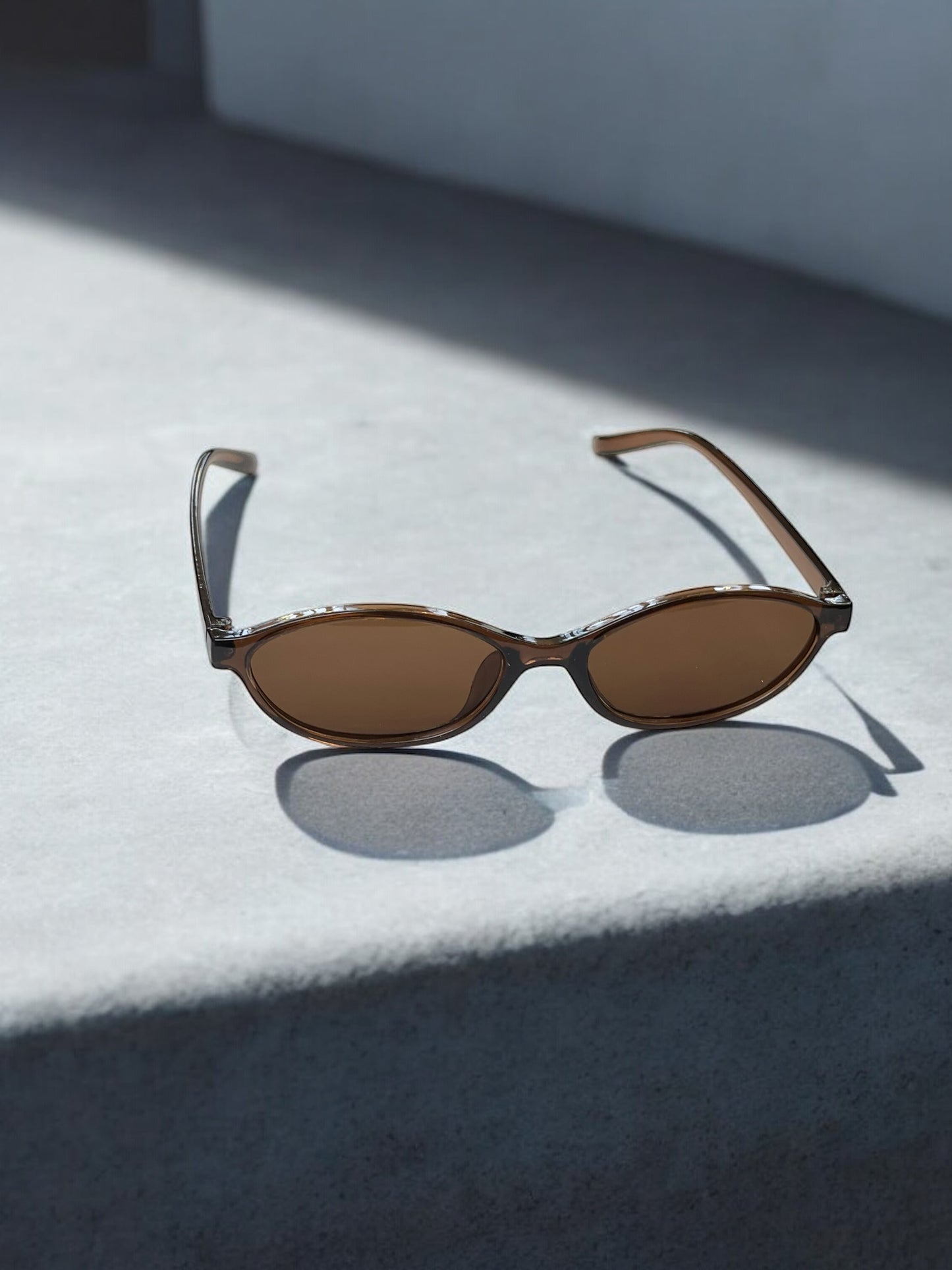 Y2K Brown Sunglasses