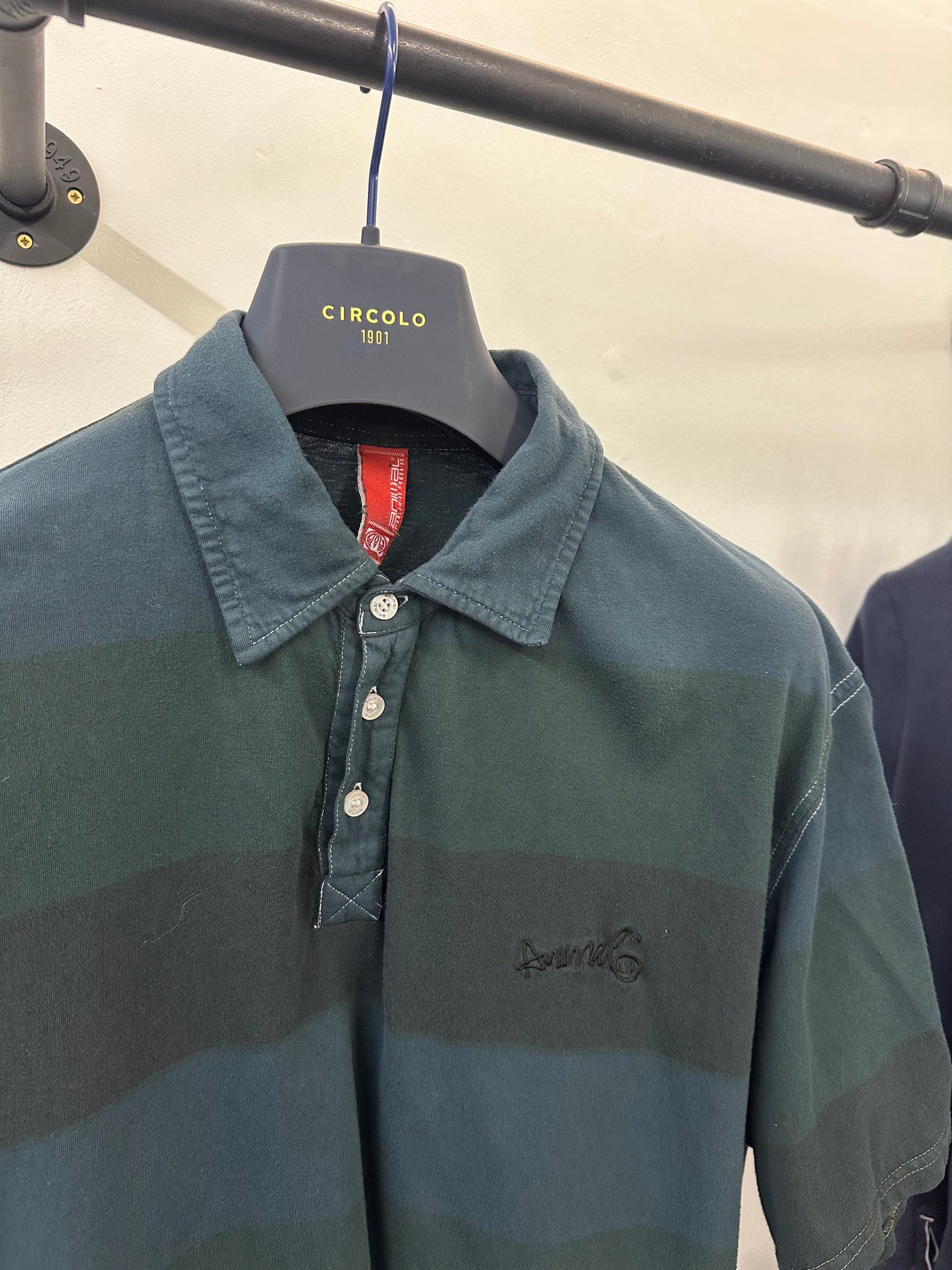 Y2K Animal Polo Top (XL)