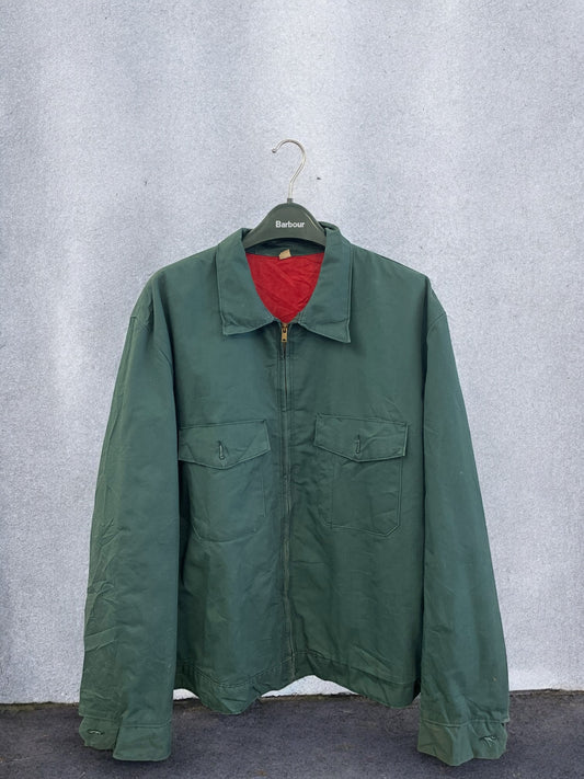 Vintage Work Jacket - Green - XL