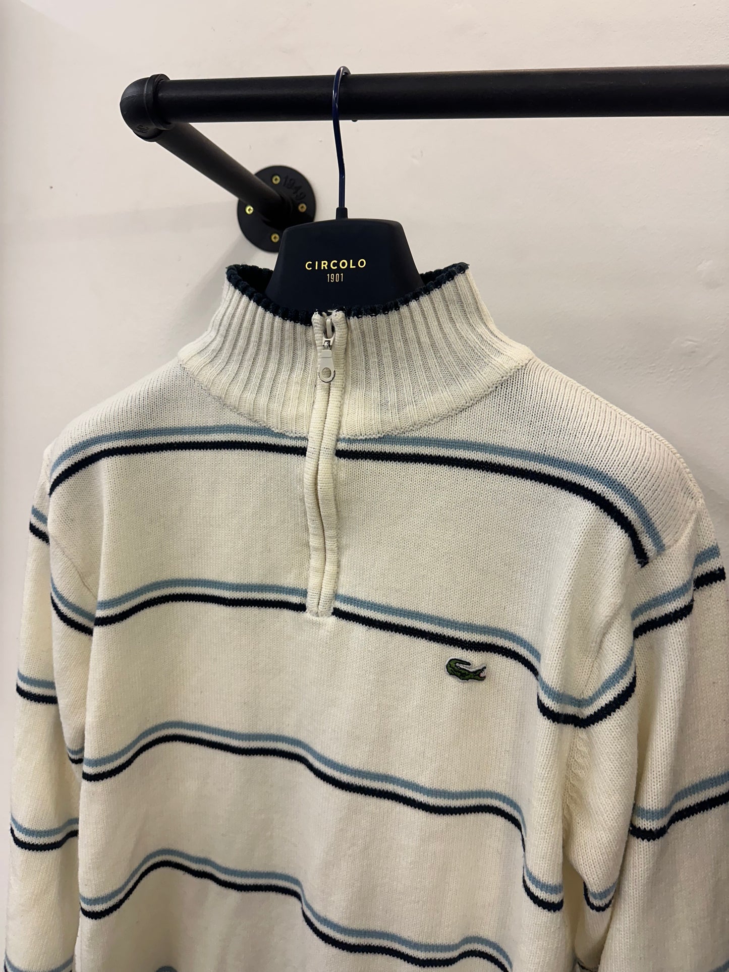 Vintage Lacoste Quarter Zip (L)