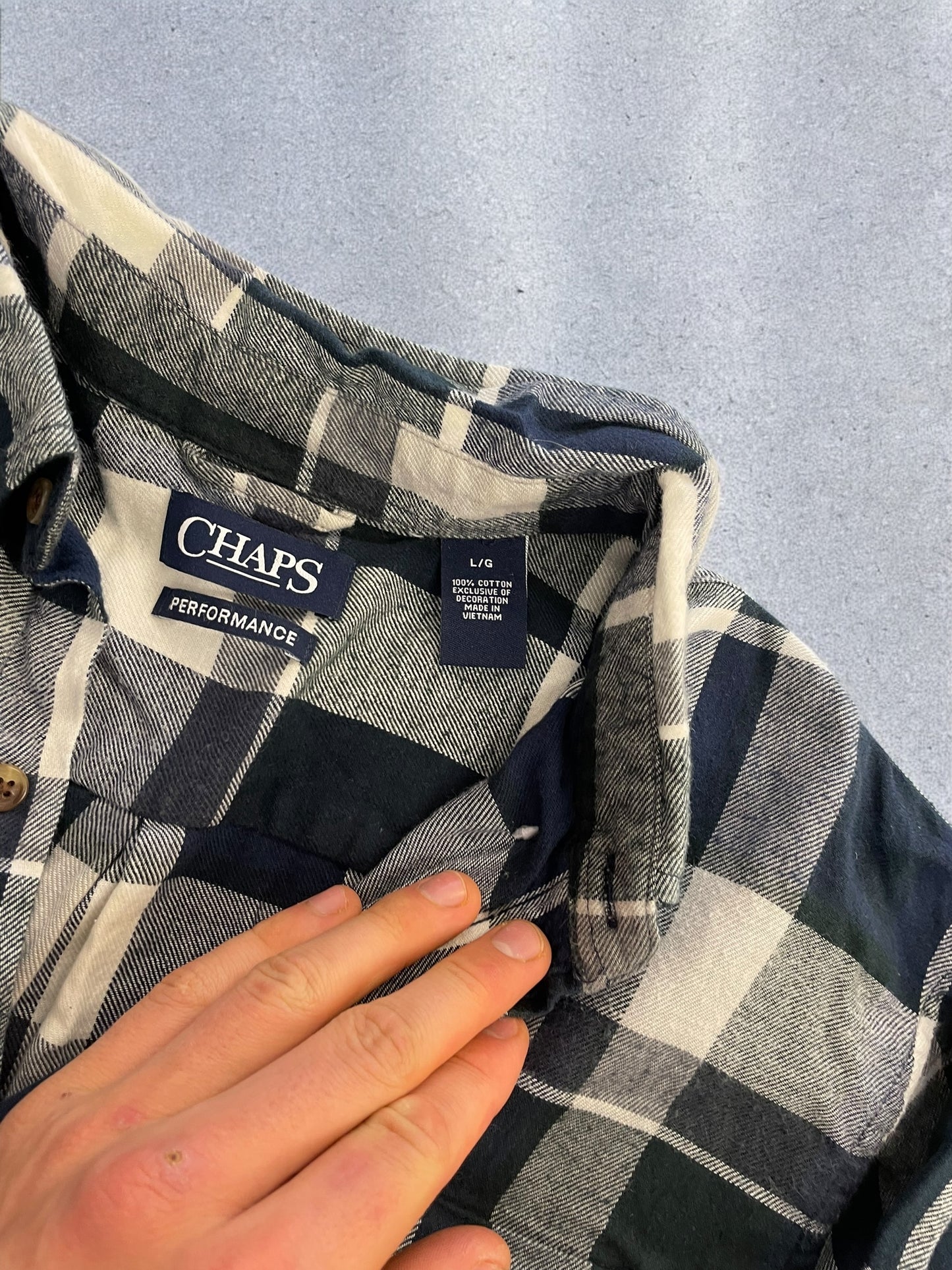 Ralph Lauren Chequered Shirt (L)