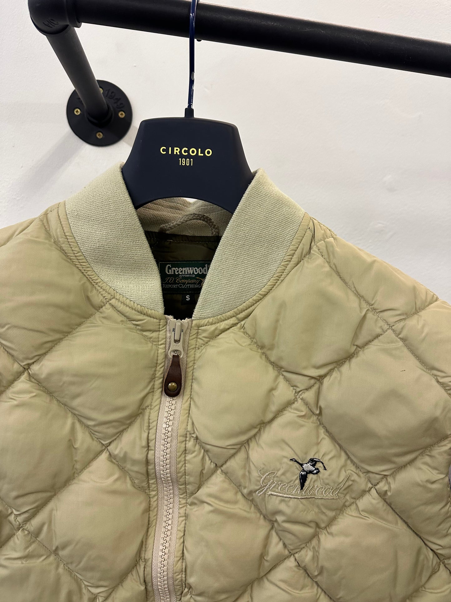 Retro Greenwood Gilet (S)