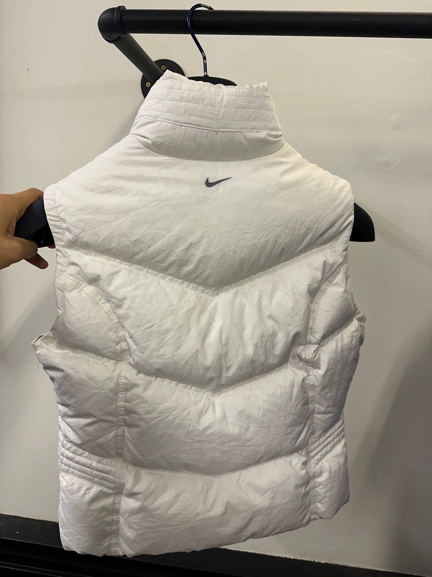 Retro Nike reversible gilet (S)