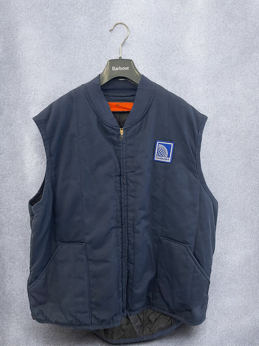 Vintage Work Gilet - Navy - XL