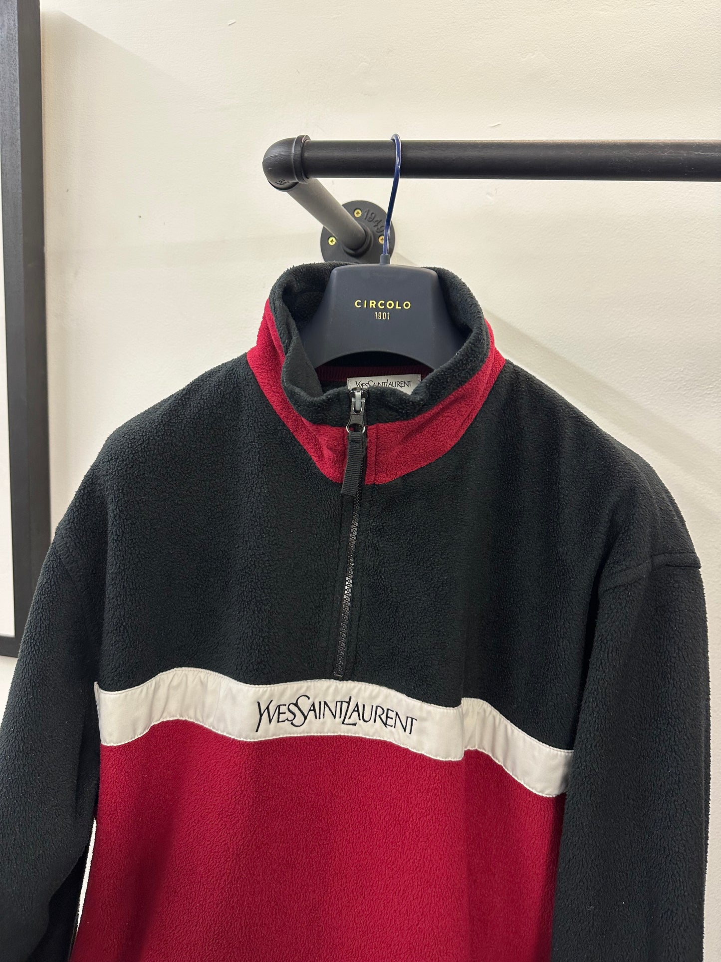 Vintage YSL Quarter Zip (L)