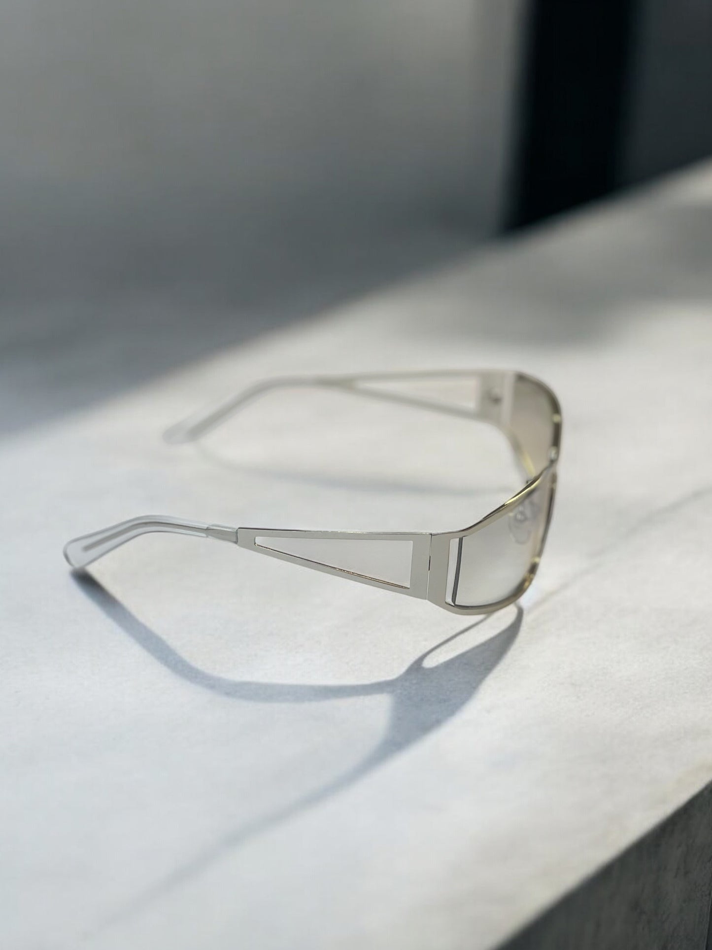 Y2K Chrome Sunglasses
