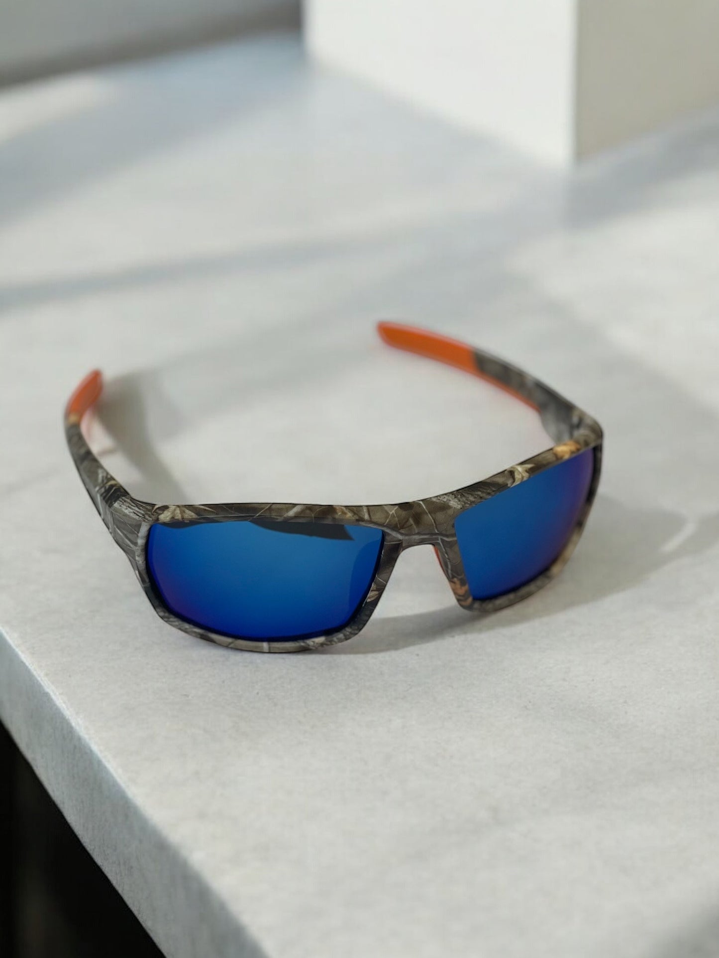 Y2K Camo Chrome Sunglasses