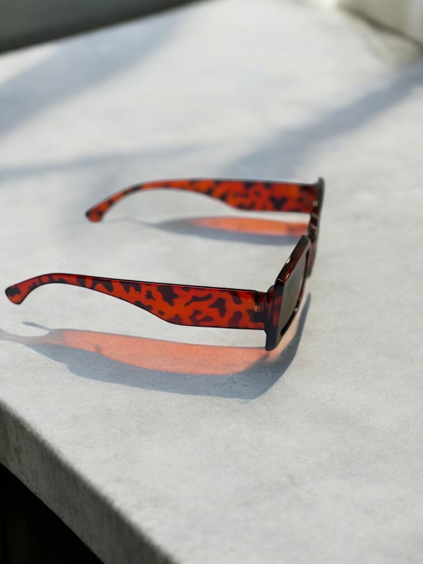 Y2K Leopard Sunglasses