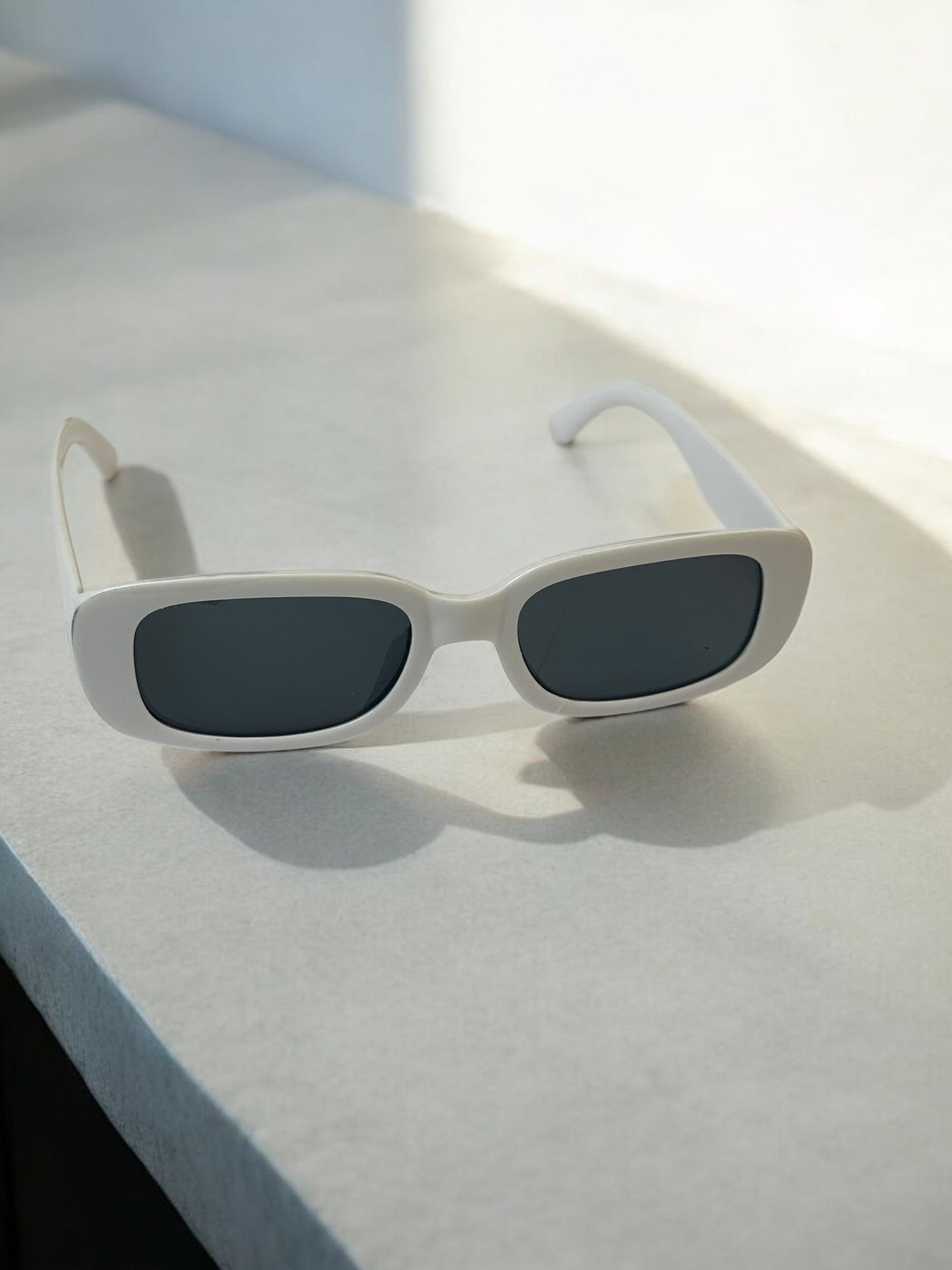 Y2K White Sunglasses