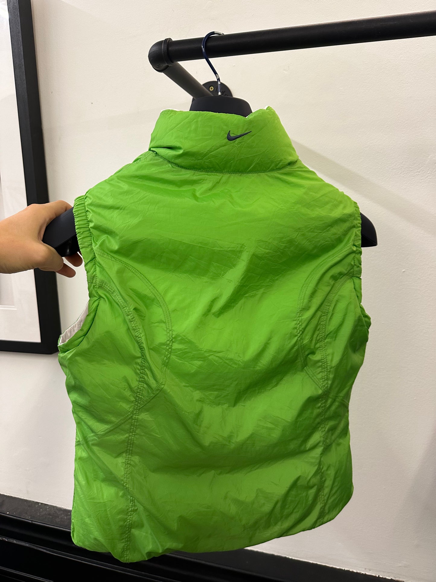 Retro Nike reversible gilet (S)