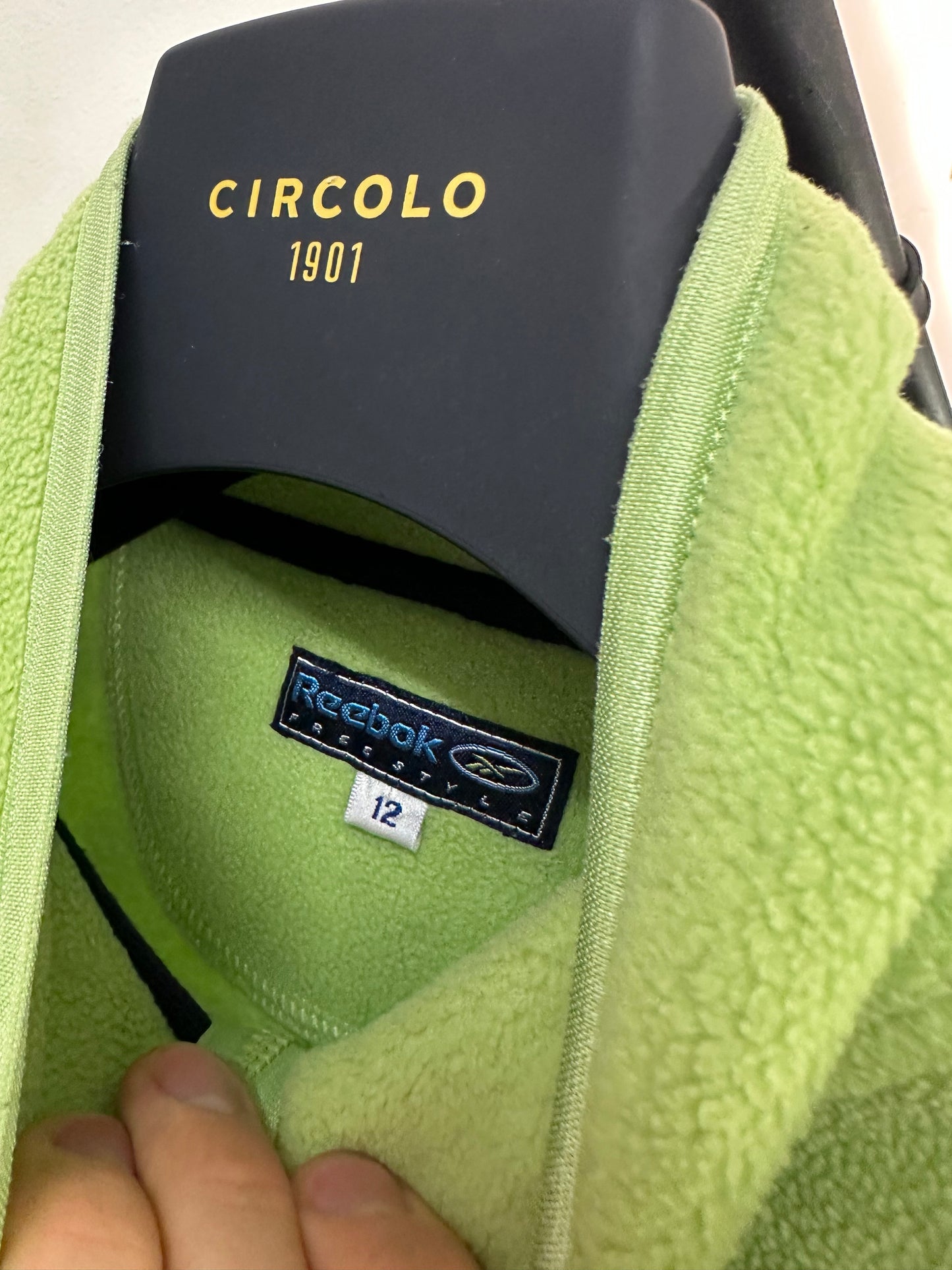 Y2K Reebok Fleece Gilet (L)