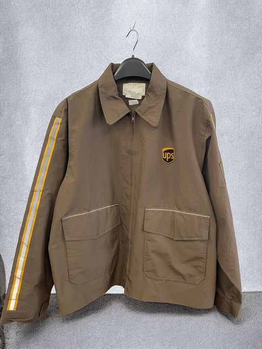 Vintage UPS Work Jacket - Brown - XL