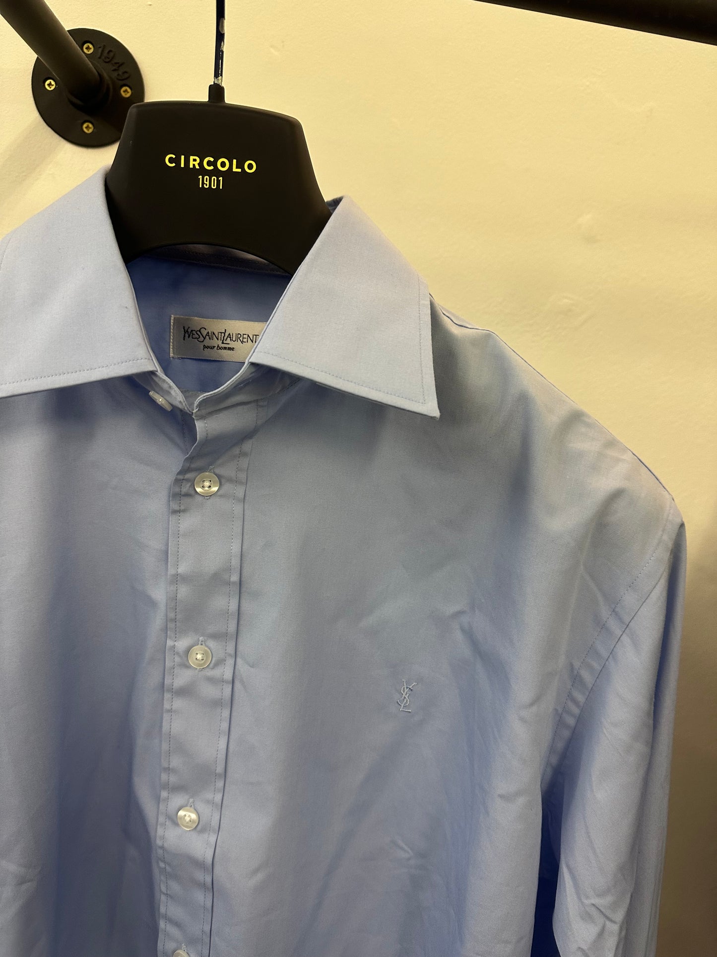 Vintage YSL Dress Shirt (L)