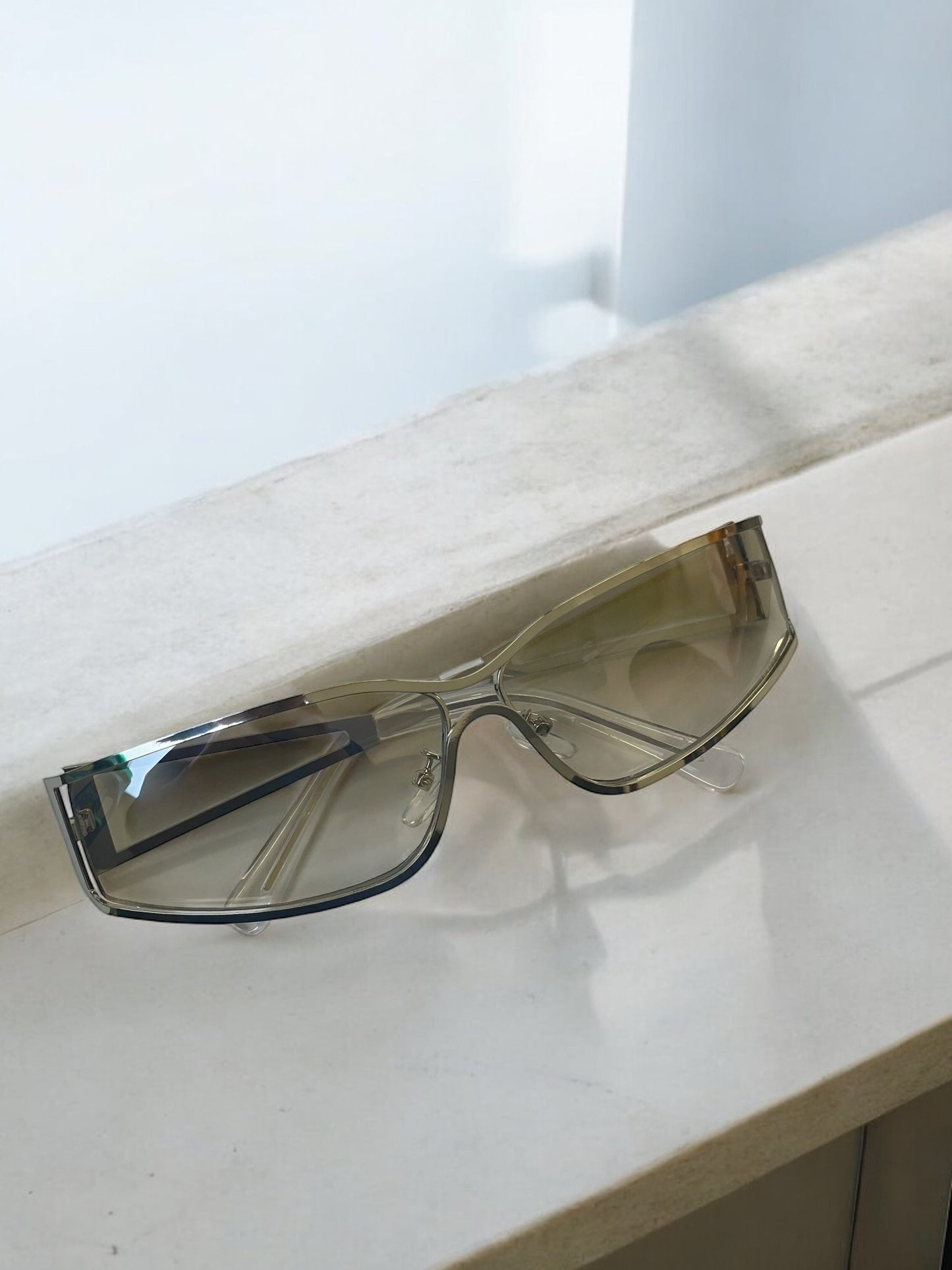 Y2K Chrome Sunglasses