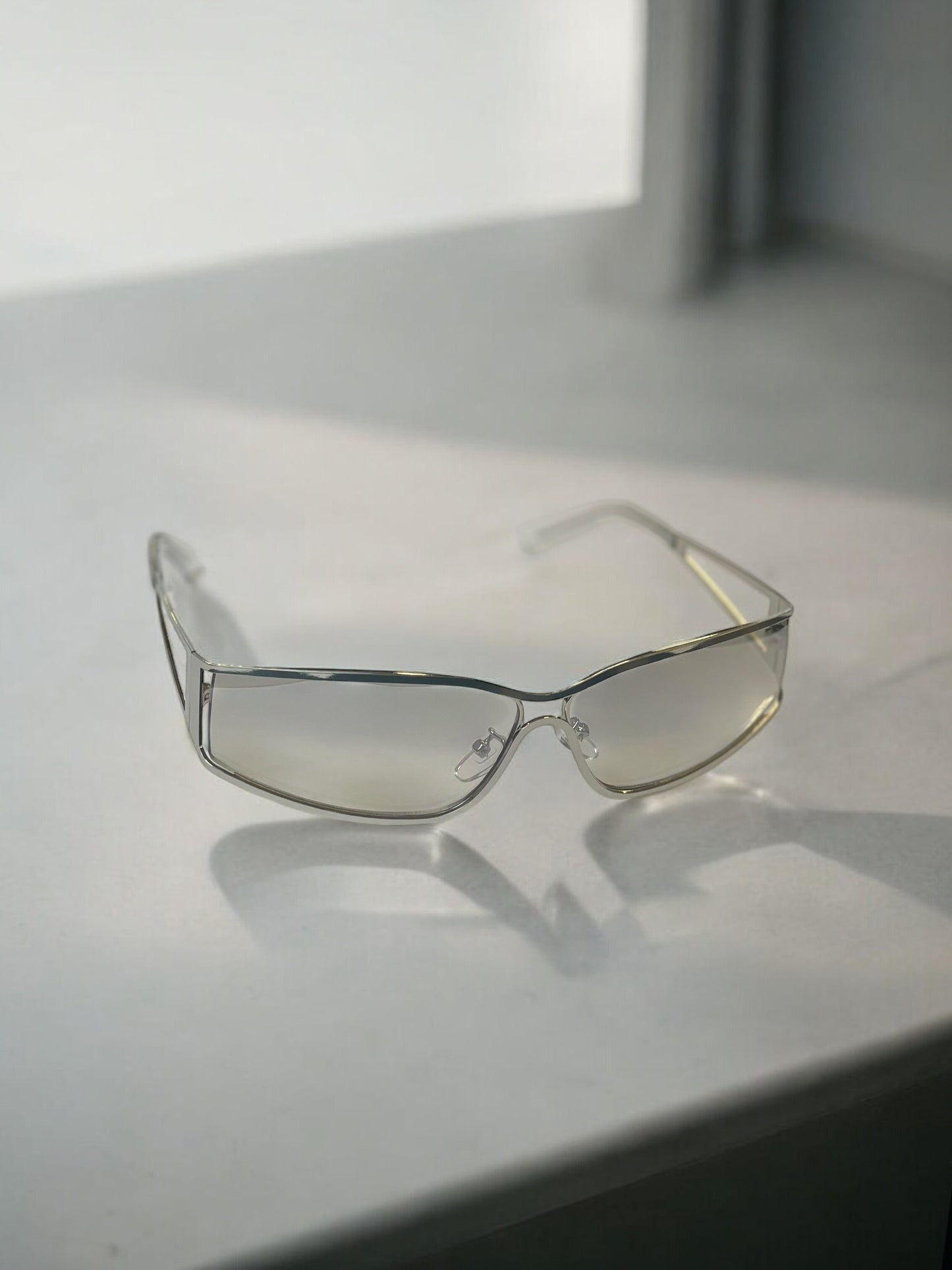 Y2K Chrome Sunglasses