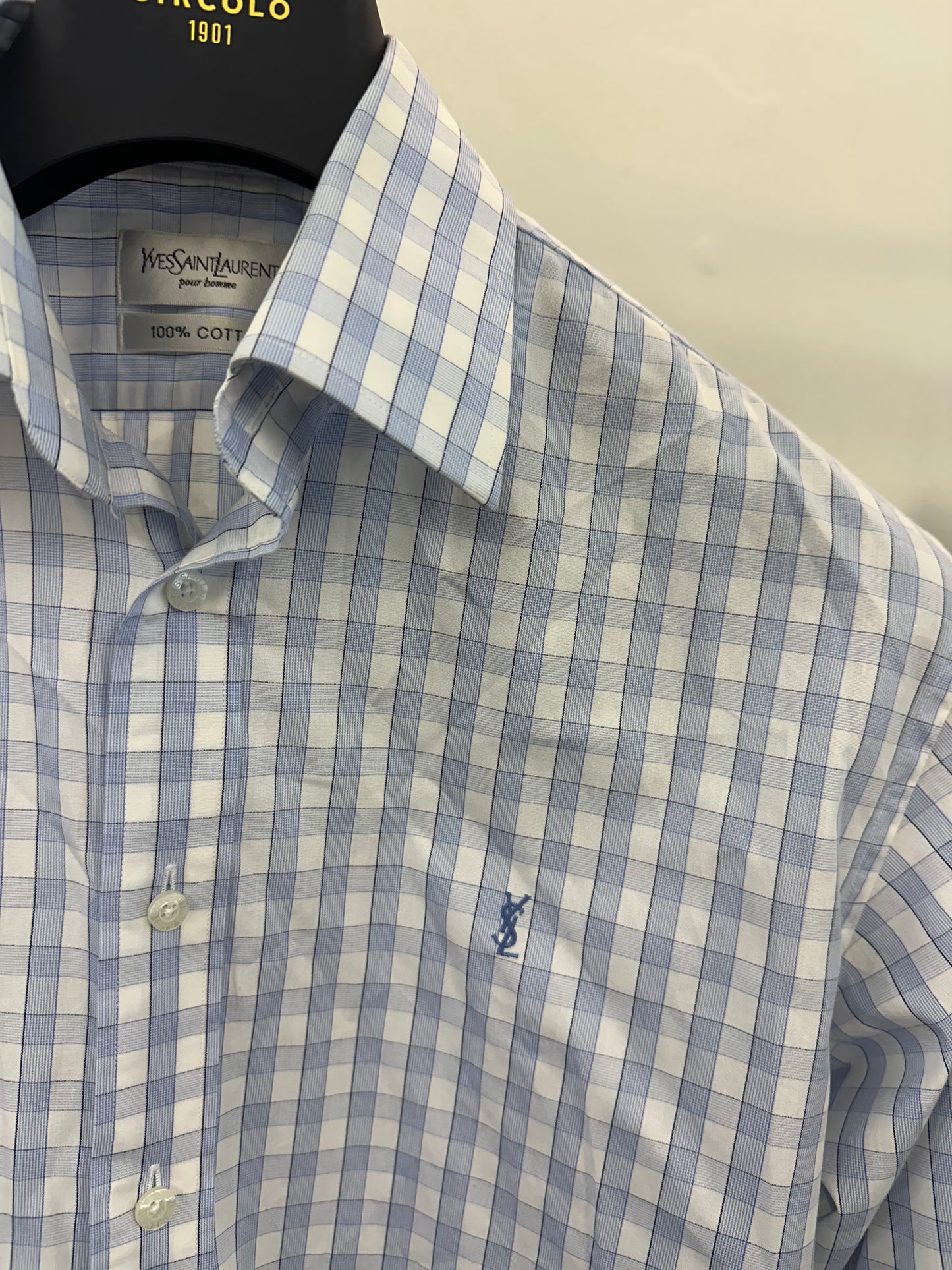 Vintage YSL Dress Shirt (M)