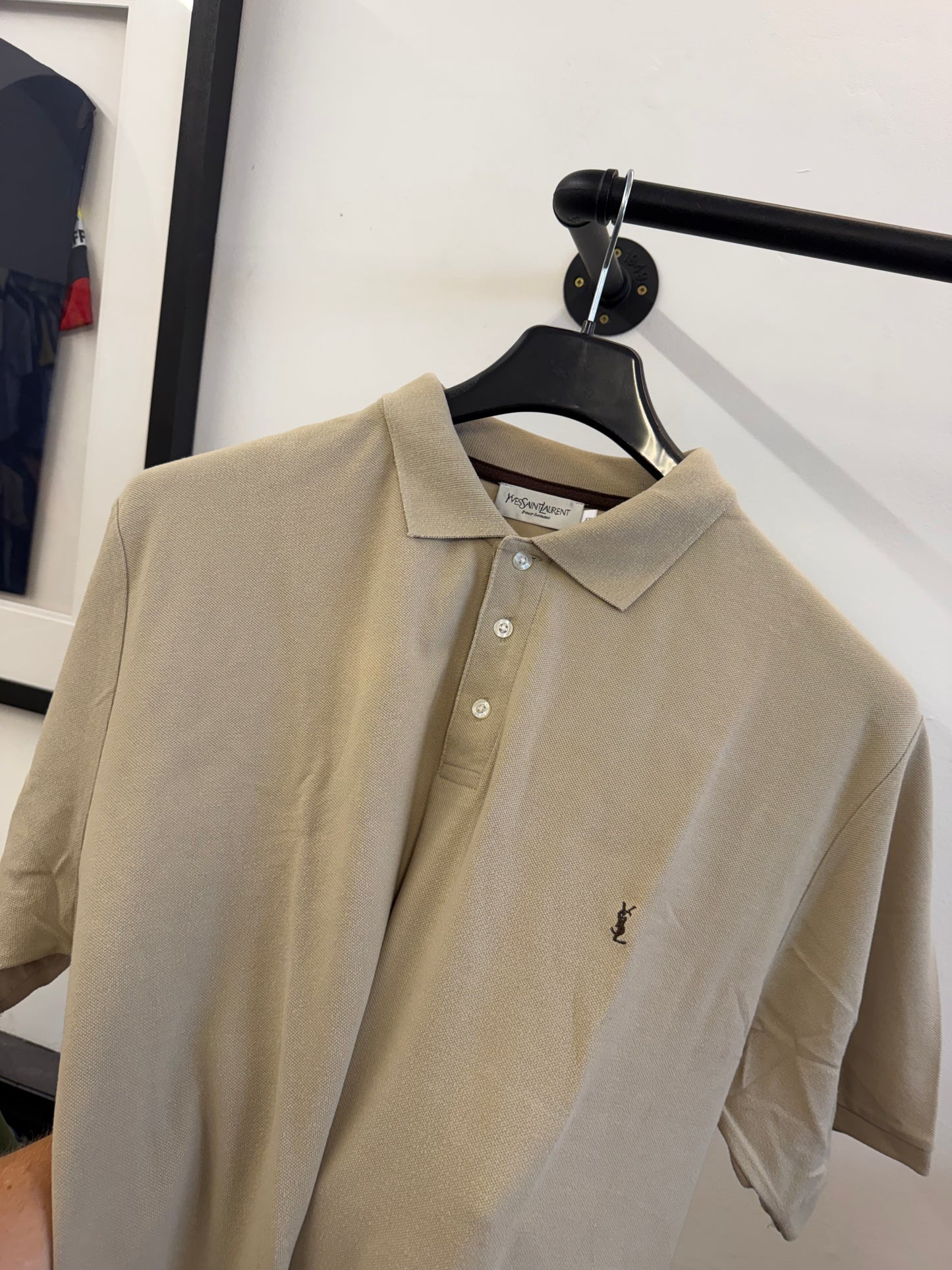 Vintage YSL polo top (XXL)