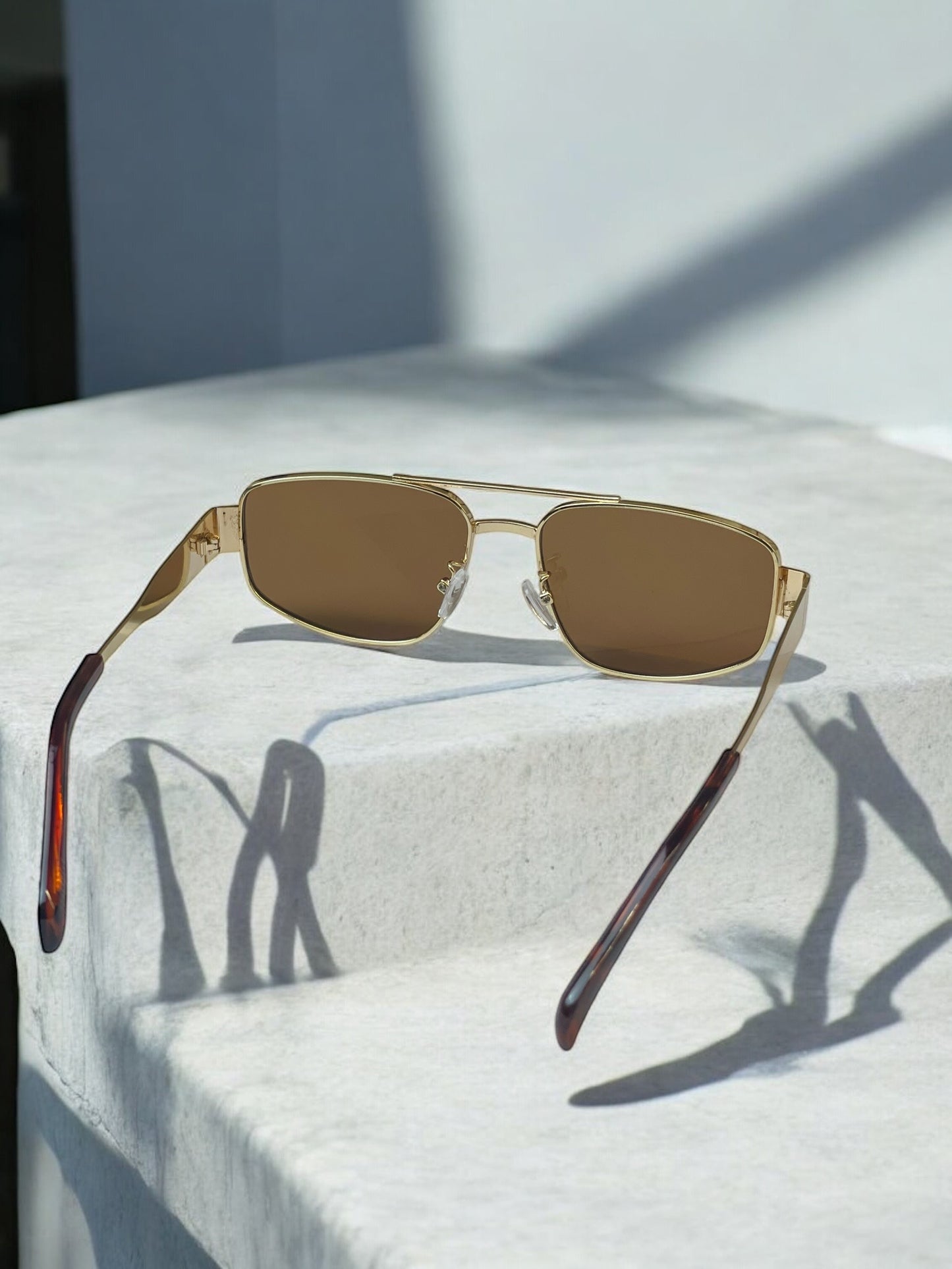 Y2K Gold Sunglasses