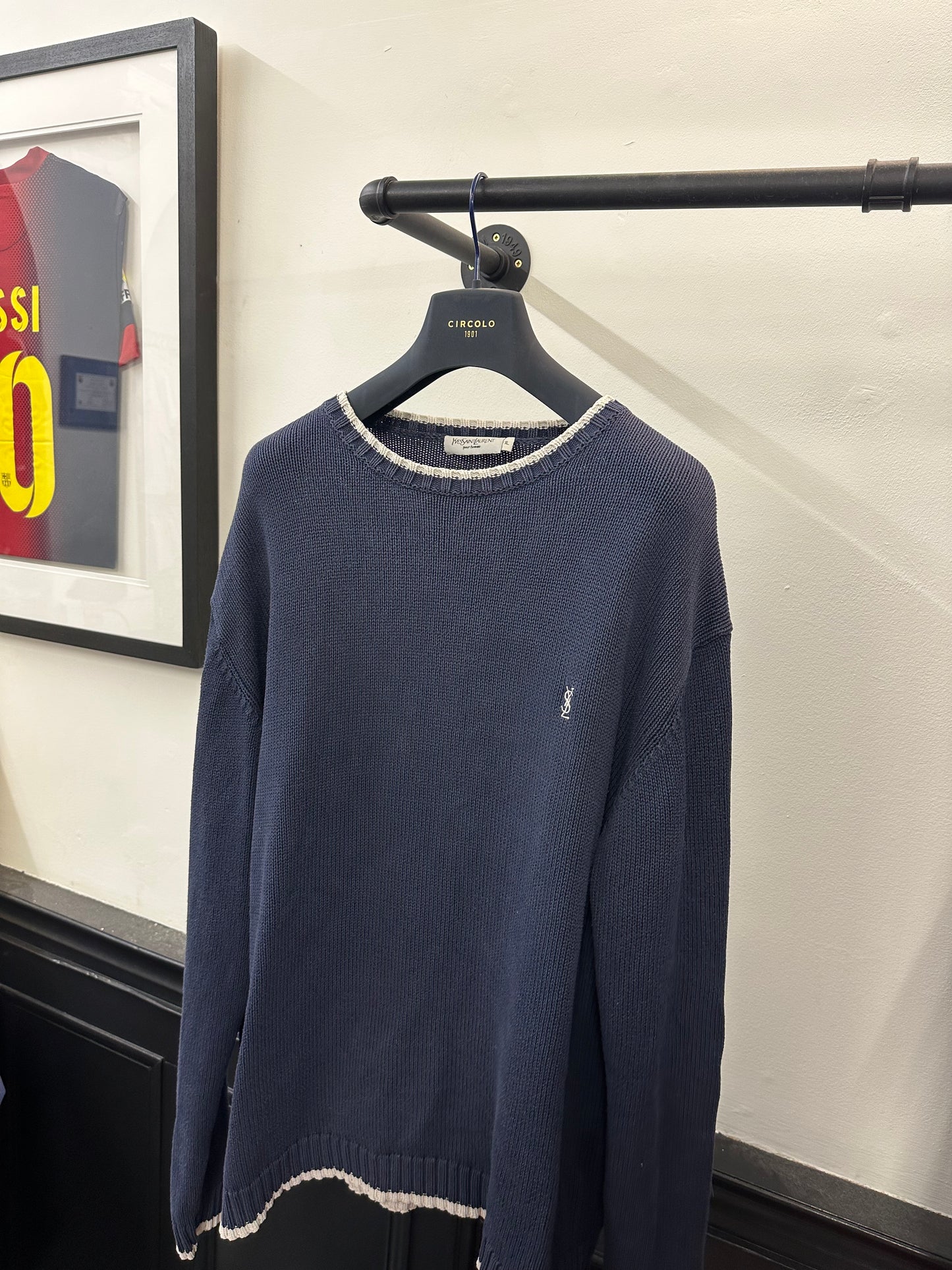 Vintage YSL Knit Jumper (XL)