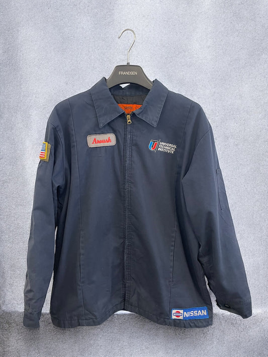 Vintage Work Jacket - Navy - M
