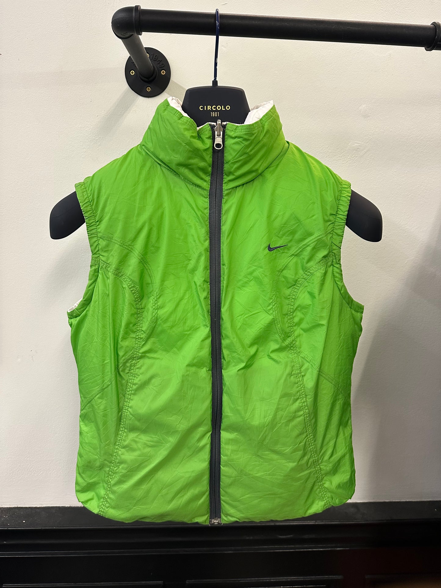 Retro Nike reversible gilet (S)