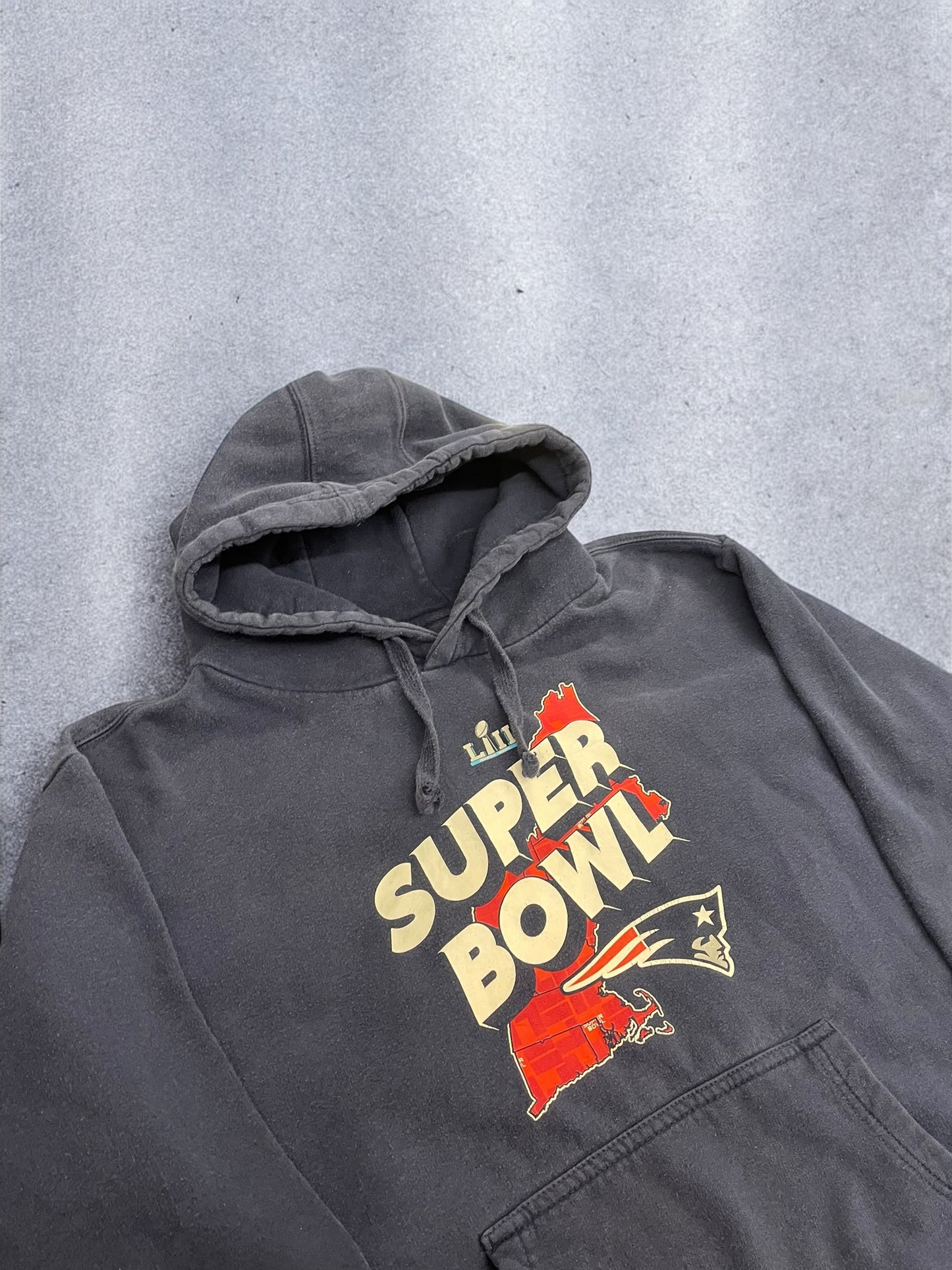 Vintage NFL Patriots Hoodie - Navy - XL