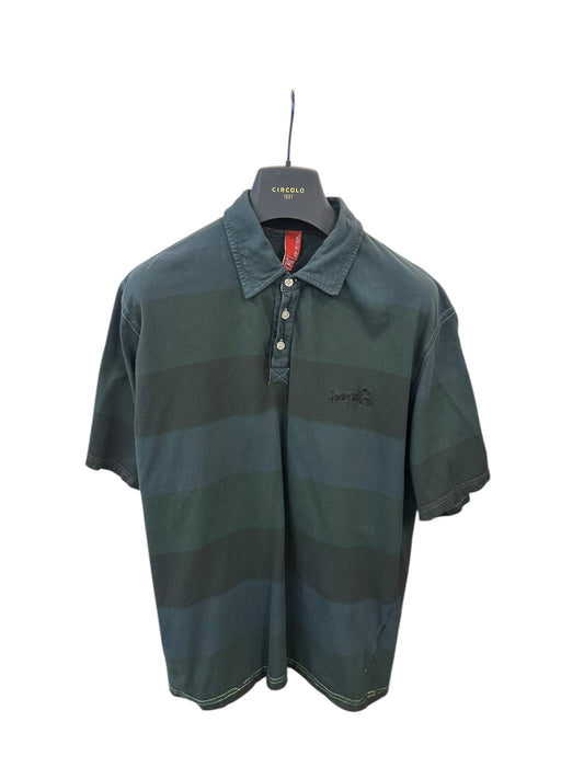 Y2K Animal Polo Top (XL)