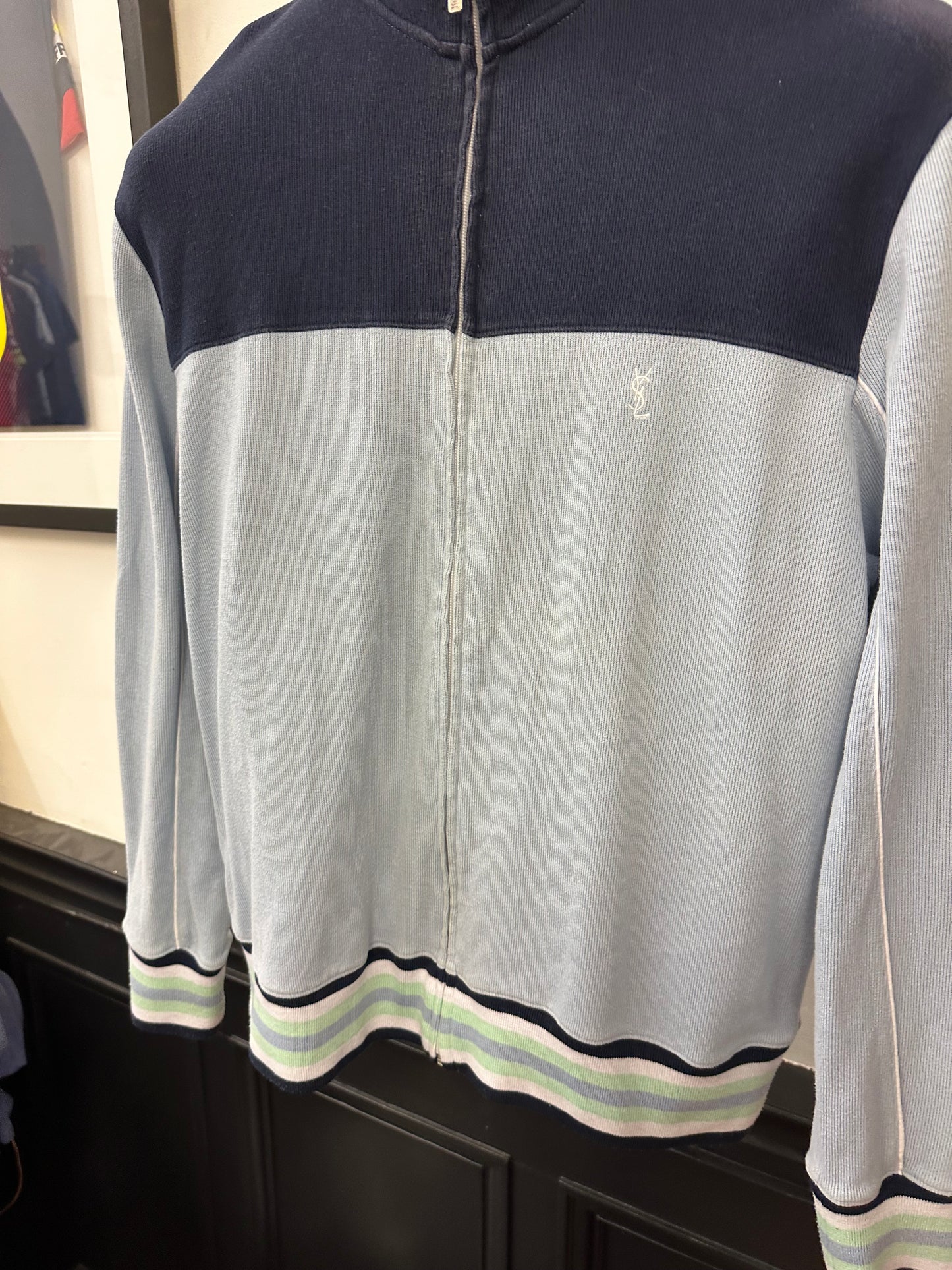Vintage YSL Zip Through Jumper (M)
